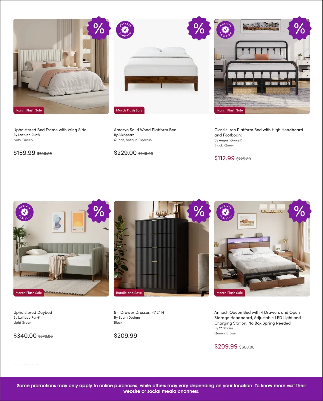 Weekly ad Wayfair Sales from March 4 to March 10 2026 - Page 4