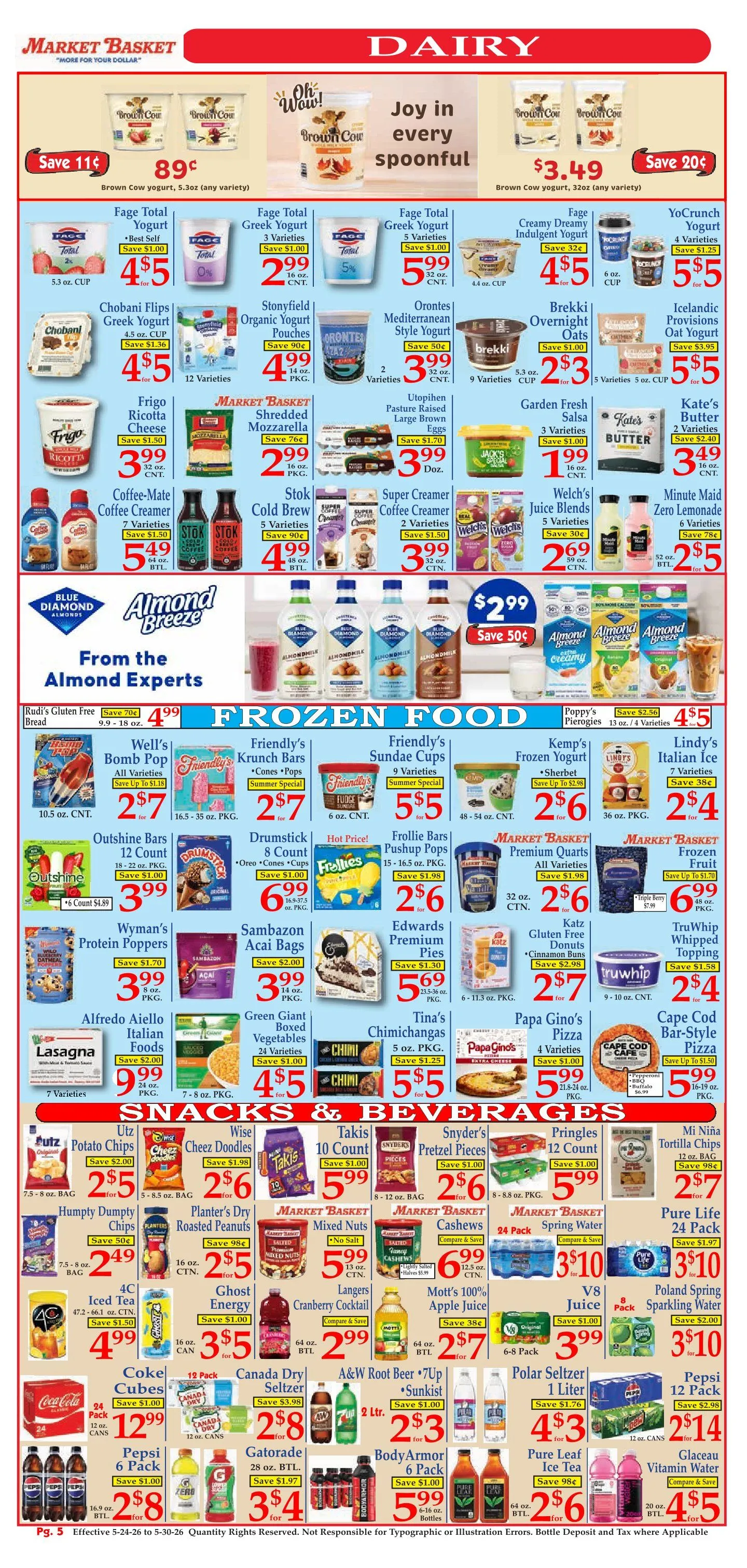Weekly ad Market Basket Sales from May 26 to May 31 2026 - Page 5