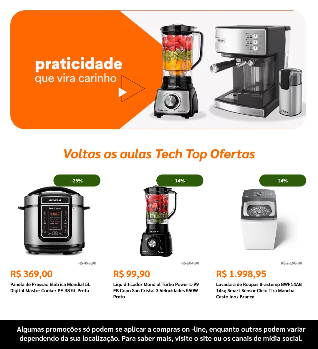 Encarte de  Ponto Frio Ofertas 6 de maio até 25 de maio 2026 - Pagina 5