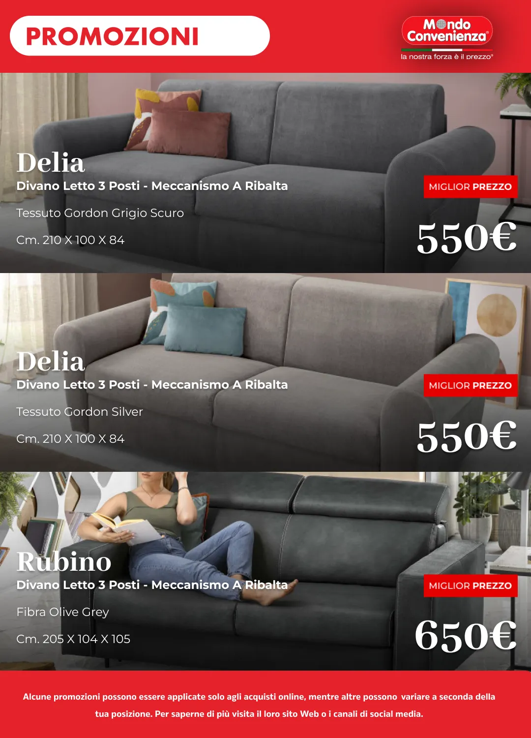 Mondo Convenienza Volantino da 24 giugno a 7 luglio di 2026 - Pagina del volantino 5