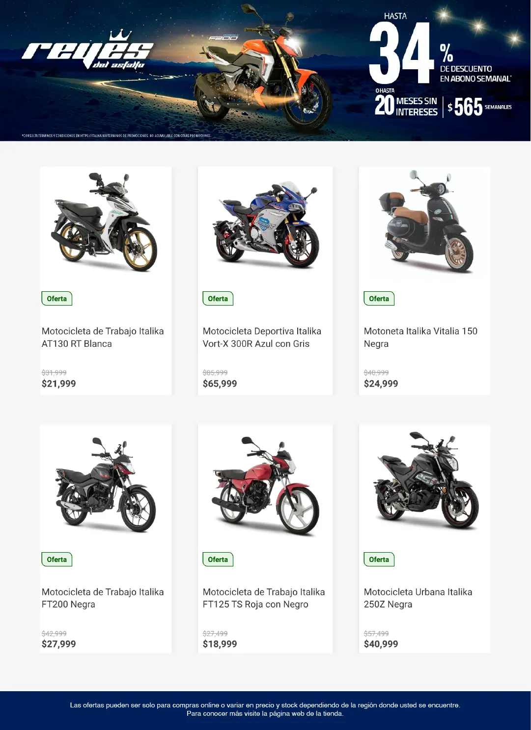 Catálogo de Ofertas Italika 9 de enero al 31 de enero 2026 - Pagina 3