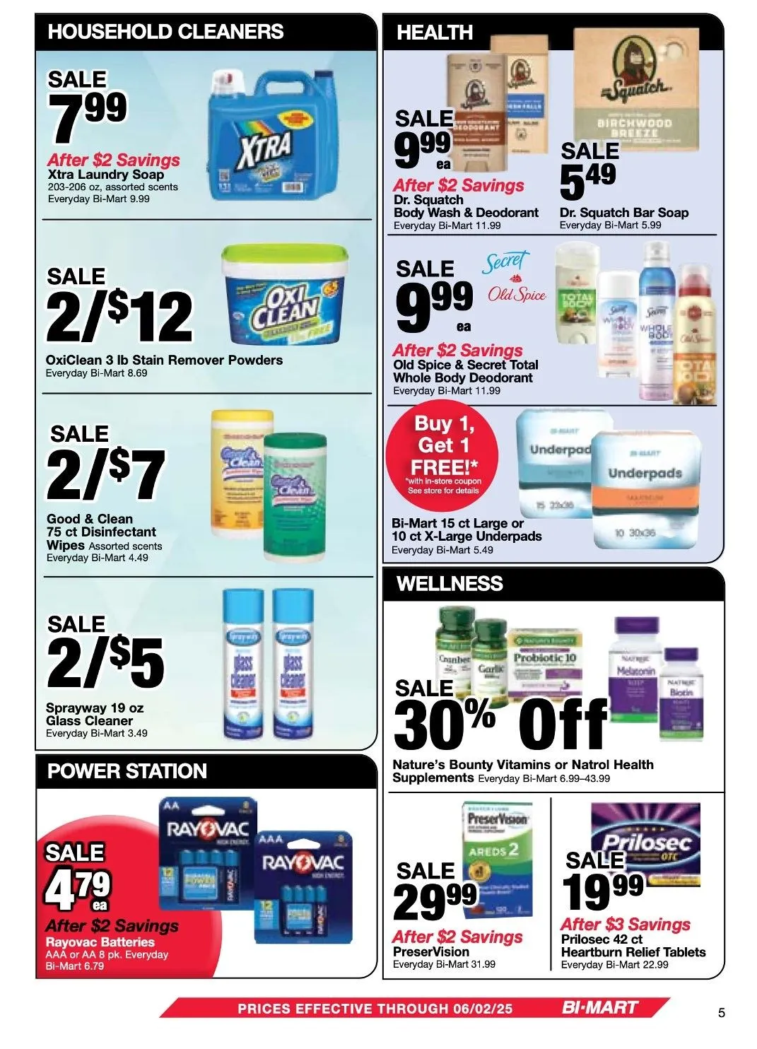 Weekly ad Bi-Mart Sales from May 20 to June 3 2025 - Page 5