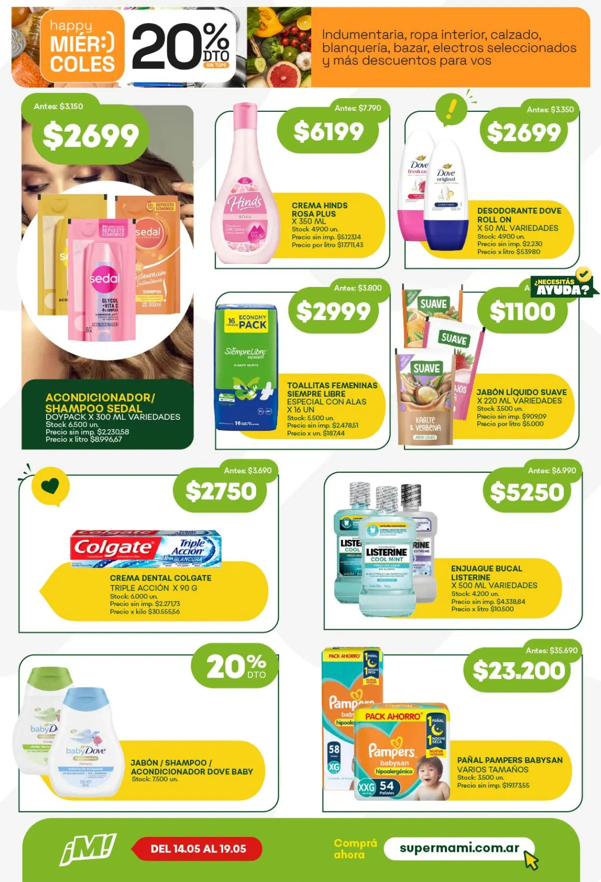 Ofertas de  Ofertas Super Mami  14 de mayo al 20 de mayo 2026 - Página 5 del catálogo