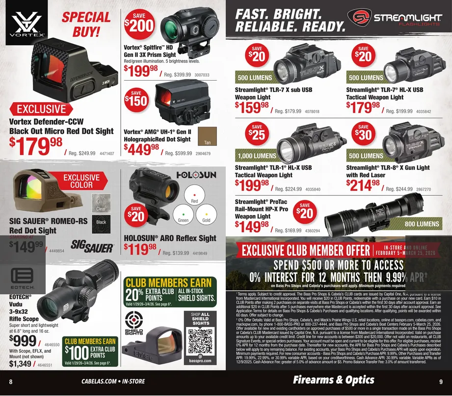 Weekly ad Bass Pro Shops Sales from January 29 to March 4 2026 - Page 5