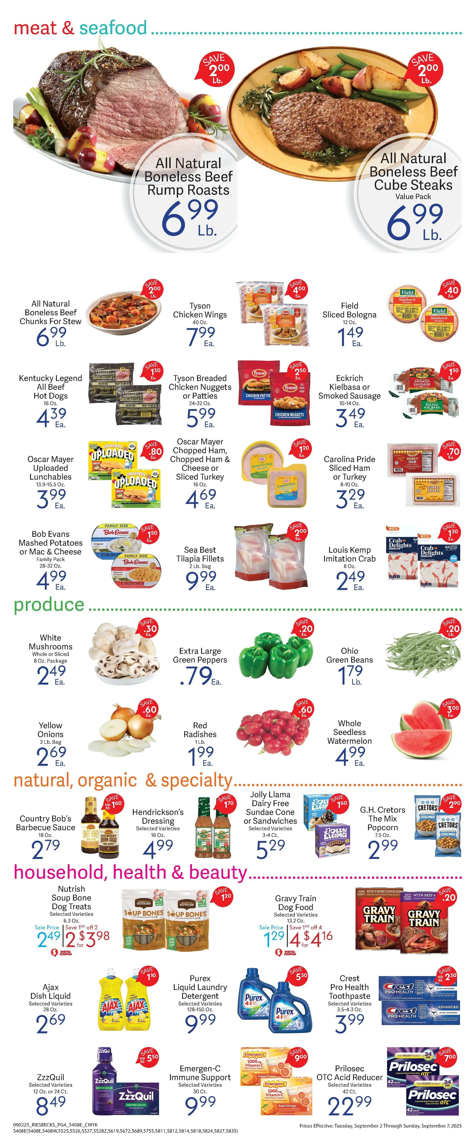 Weekly ad Riesbeck Sales from September 2 to September 8 2025 - Page 5