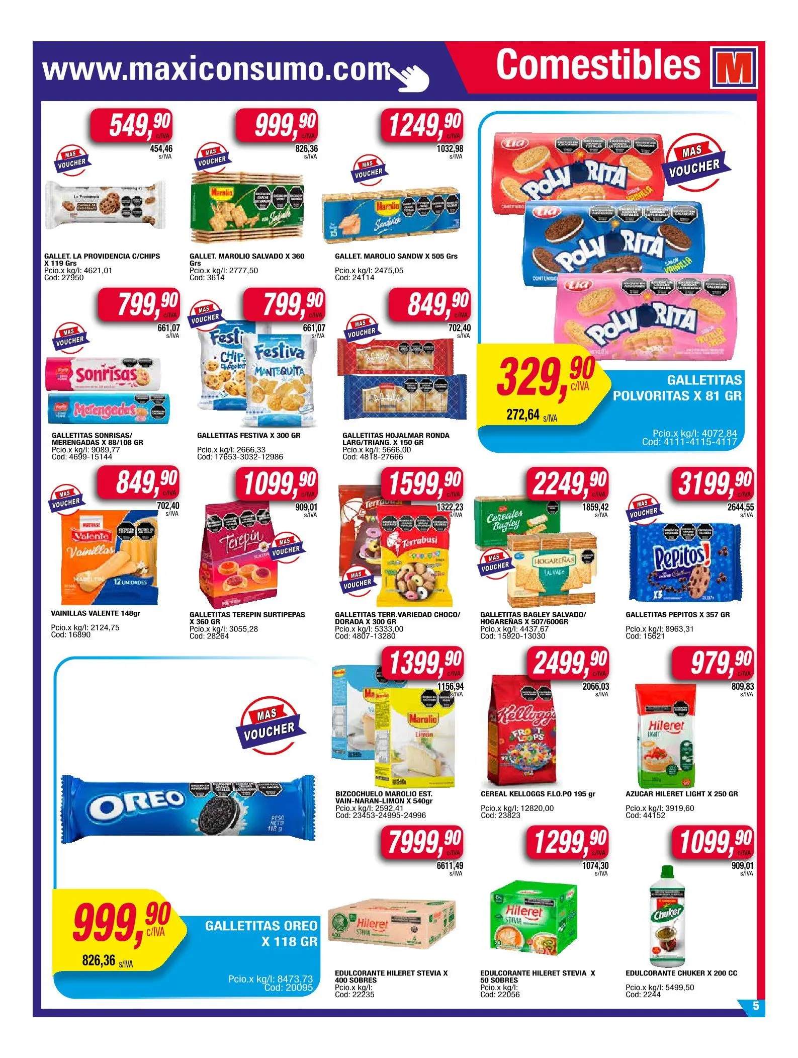 Ofertas de Ofertas Maxiconsumo 10 de mayo al 16 de mayo 2025 - Página 5 del catálogo