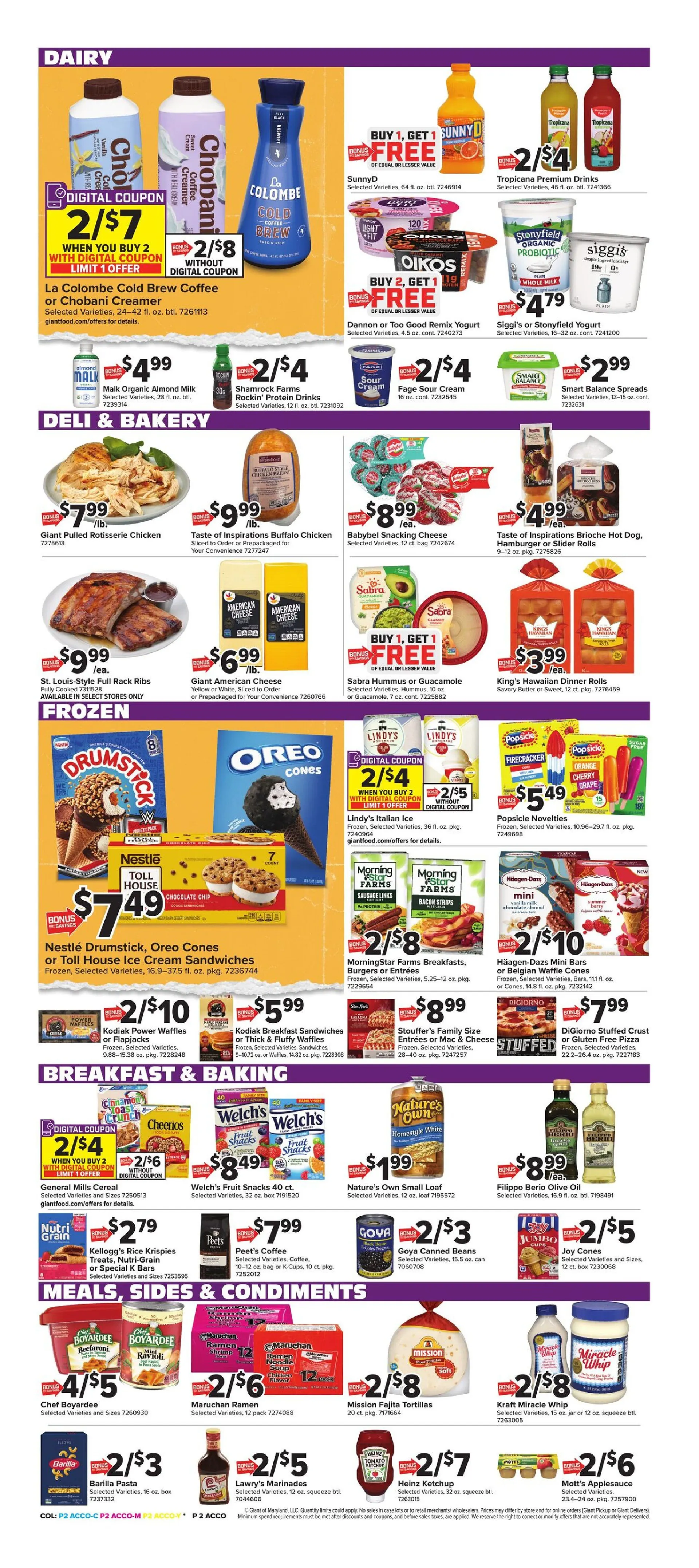 Weekly ad Giant Food weekly ads from July 4 to July 10 2025 - Page 4