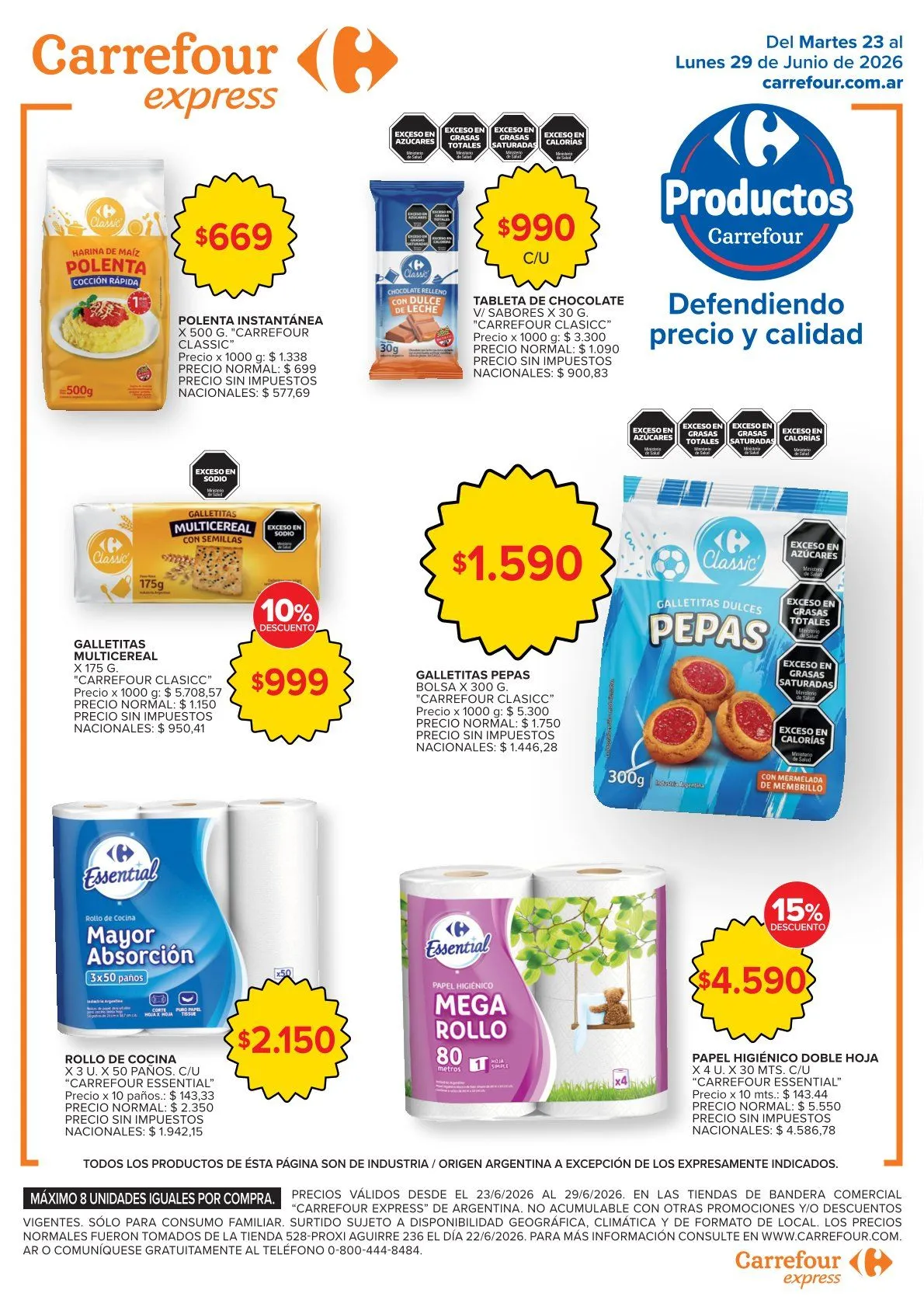 Ofertas de Ofertas Carrefour Express 23 de junio al 29 de junio 2026 - Página 5 del catálogo