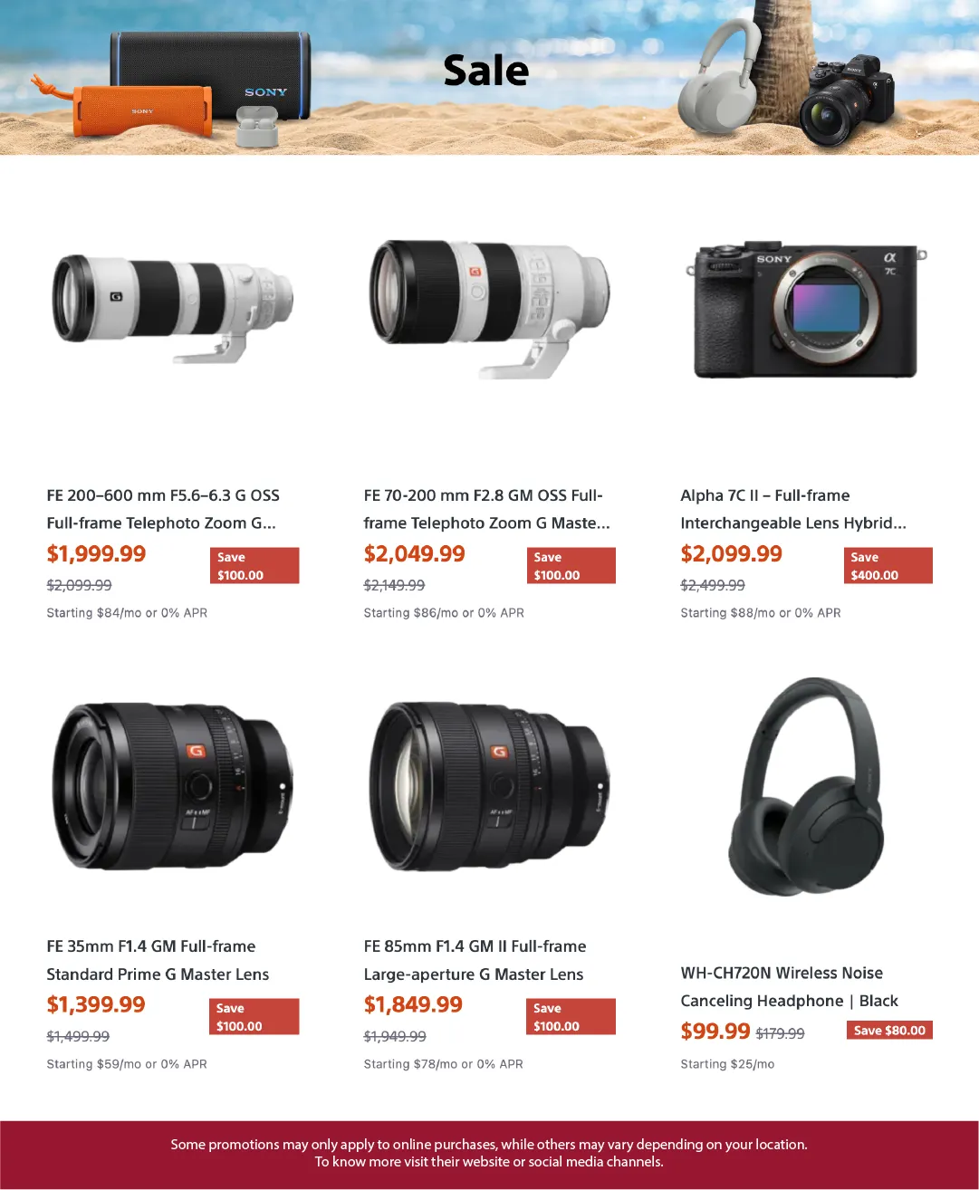 Weekly ad  Sony Sales from May 29 to June 17 2026 - Page 4