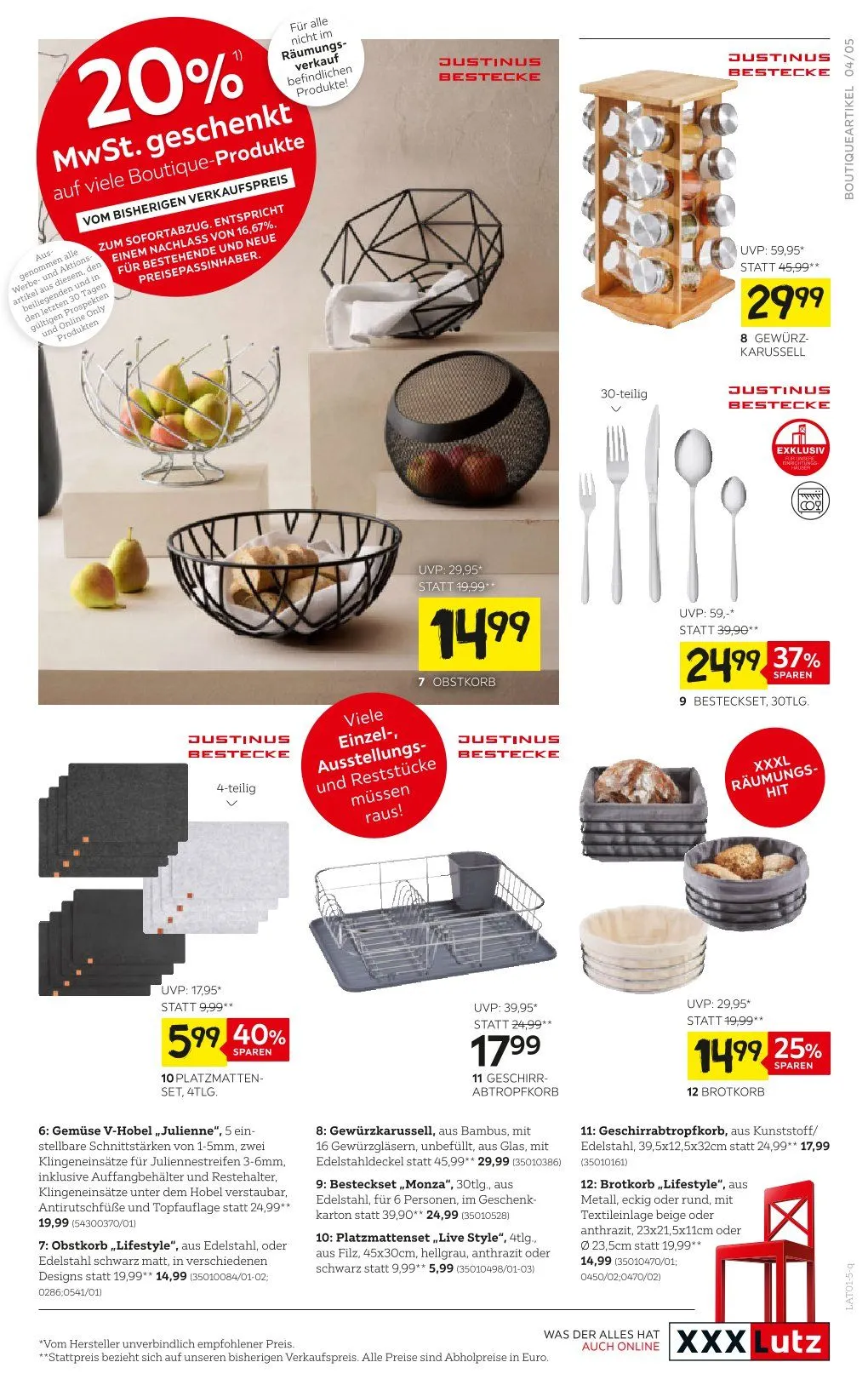 XXXLutz Angebote von 30. Dezember bis 26. Jänner 2025 - Flugblätt seite 5