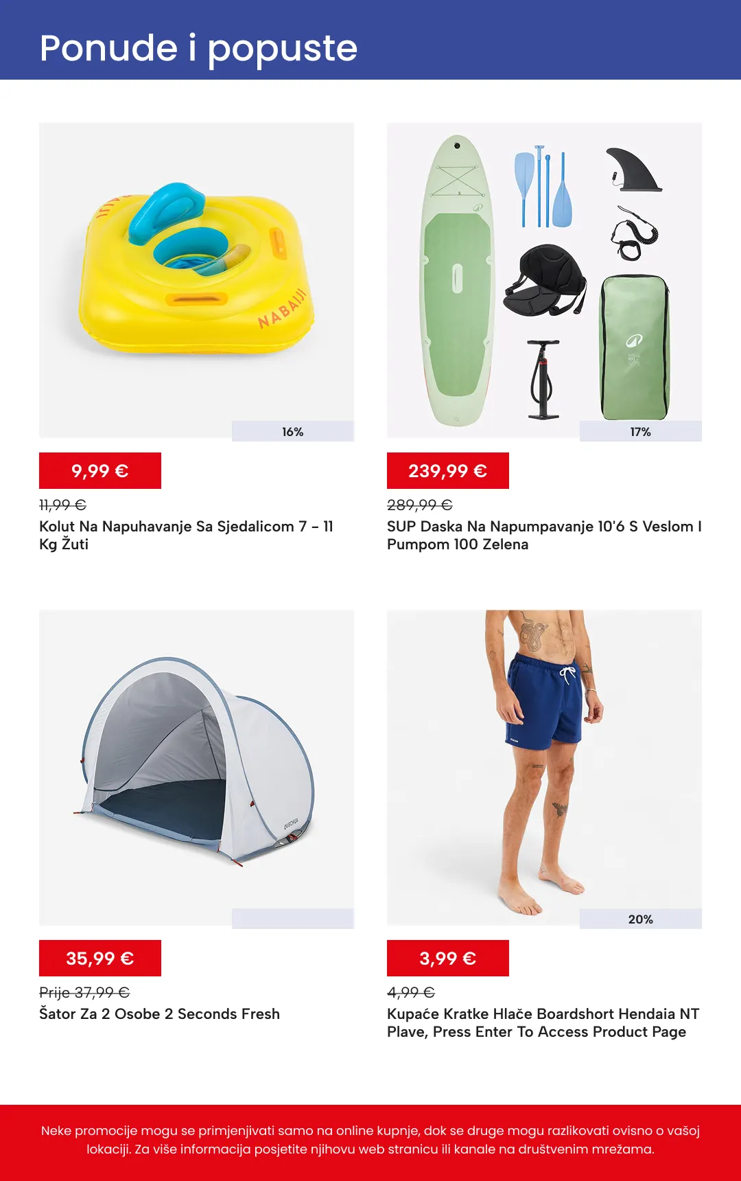 Katalog Decathlon od 3. lipnja do 17. lipnja 2026. - Pregled Stranica 5
