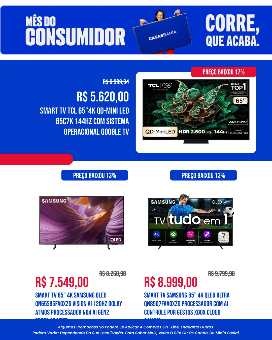 Encarte de Casas Bahia 30 de março até 20 de abril 2026 - Pagina 5