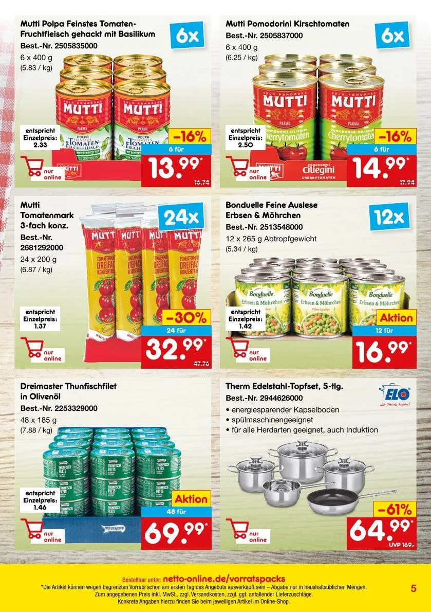 Netto Marken-Discount Angebote von 29. Januar bis 28. Februar 2026 - Prospekt seite 5