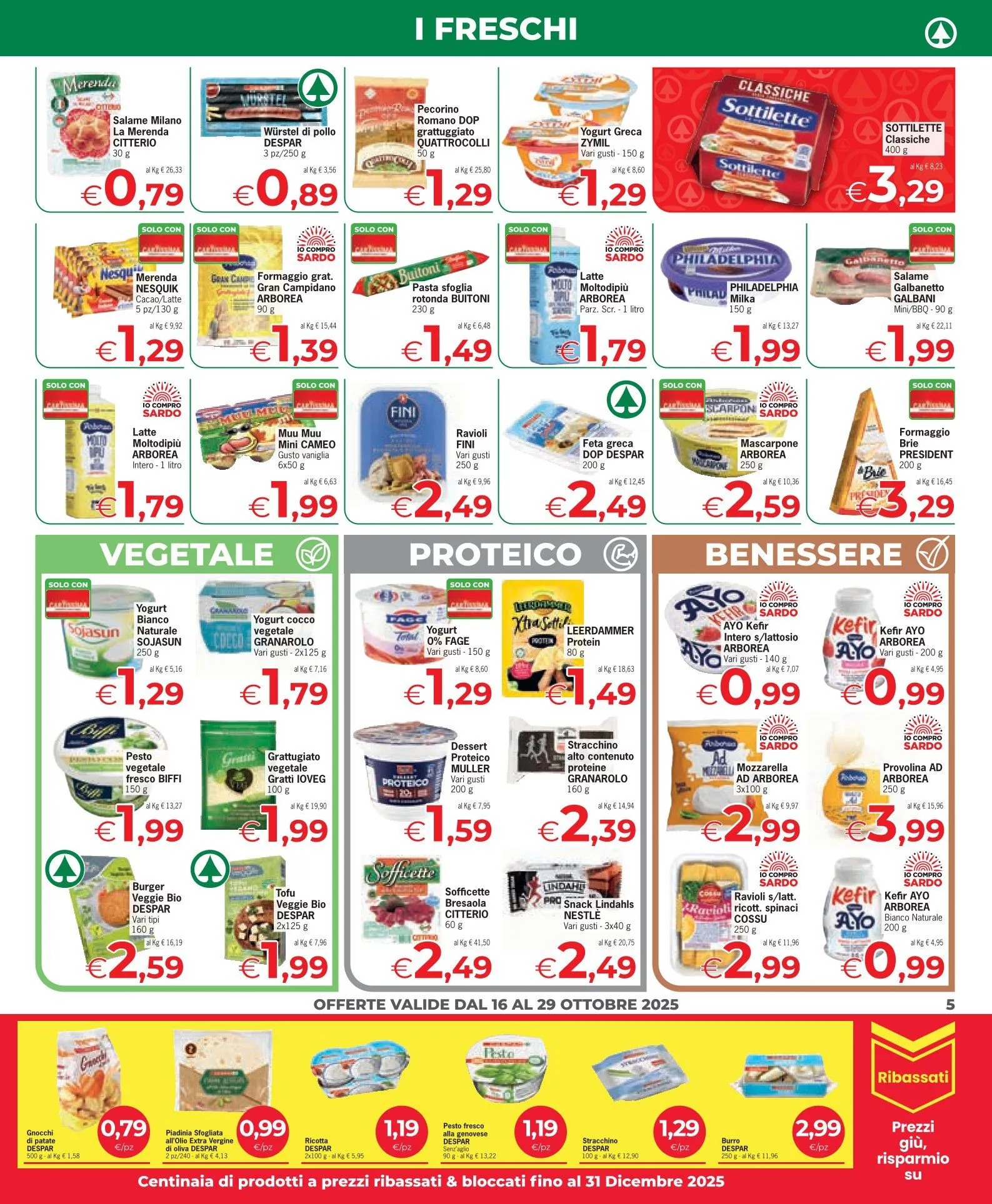 Volantini DeSpar Express da 16 ottobre a 29 ottobre di 2025 - Pagina del volantino 5