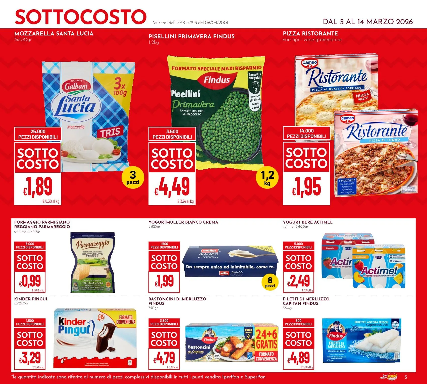Volantini Pan da 5 marzo a 14 marzo di 2026 - Pagina del volantino 5