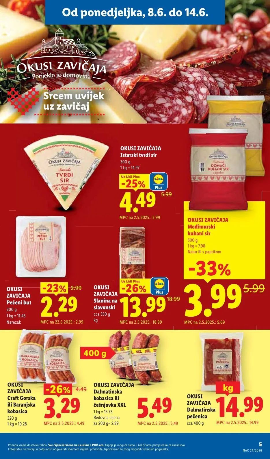 Katalog LIDL od 8. lipnja do 14. lipnja 2026. - Pregled Stranica 5