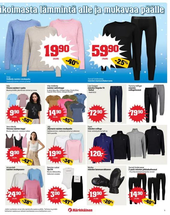 Kaupan Kärkkäinen uusimmat tarjoukset voimassa alkaen 4. helmikuuta - 17. helmikuuta 2026 - Tarjouslehti sivu 5