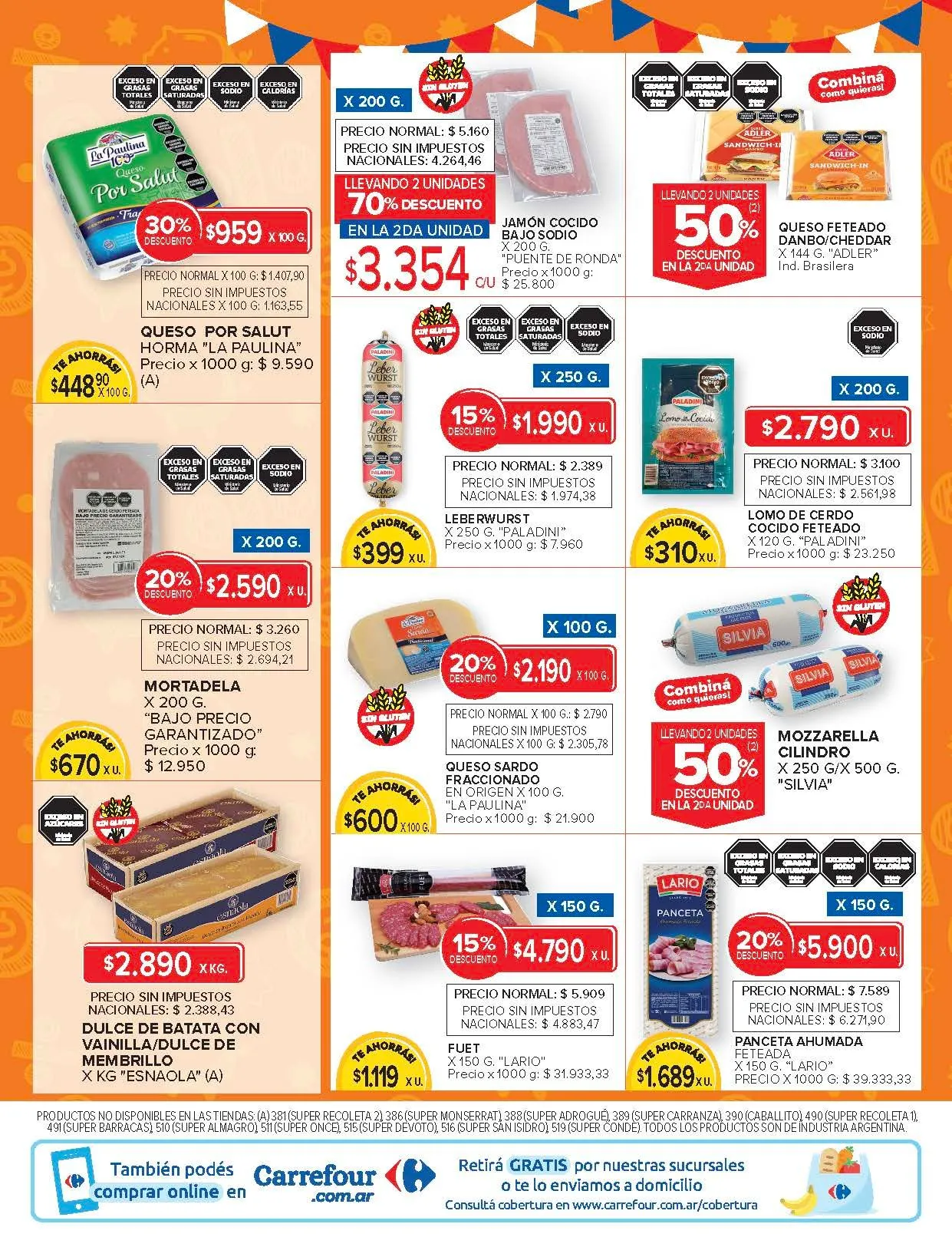 Ofertas de Ofertas Carrefour 19 de agosto al 26 de agosto 2025 - Página 4 del catálogo