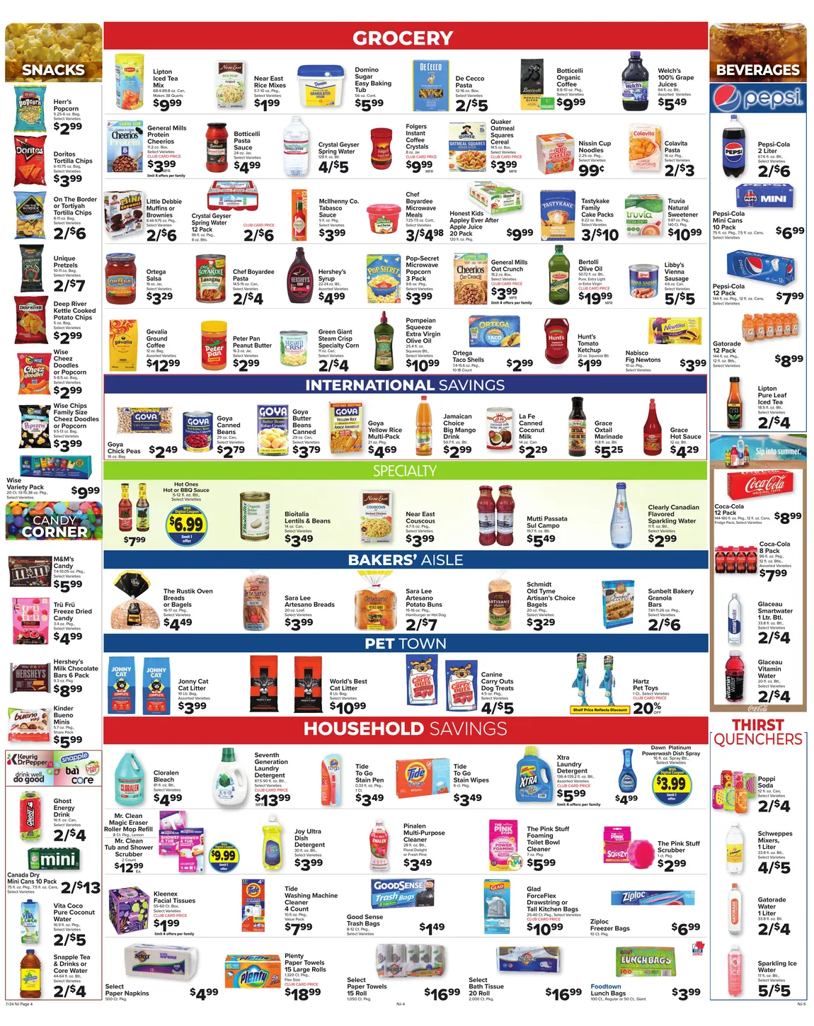 Weekly ad  Foodtown Sales from July 24 to July 30 2026 - Page 5