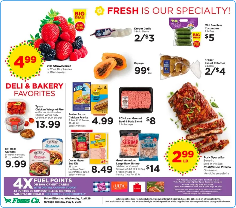 Weekly ad Foods Co. Sales from April 29 to May 5 2026 - Page 5