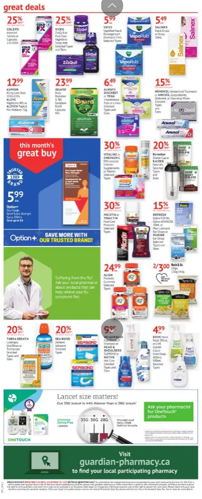 Guardian Pharmacy Sales from November 28 to December 25 2025 - flyer page 3