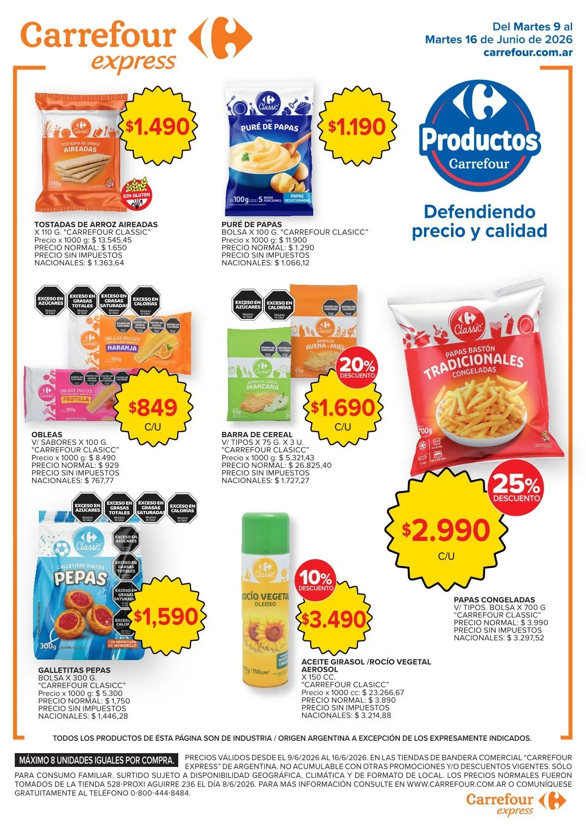 Ofertas de Ofertas Carrefour Express 9 de junio al 16 de junio 2026 - Página 5 del catálogo
