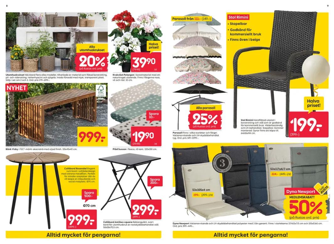  Rusta Erbjudanden från 20 april till 25 april 2026 - Reklamblad sidor 5