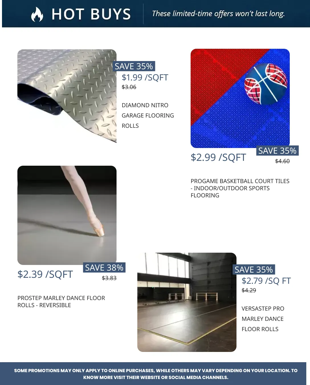 Weekly ad  Flooring Inc. Sales from March 25 to April 10 2026 - Page 5
