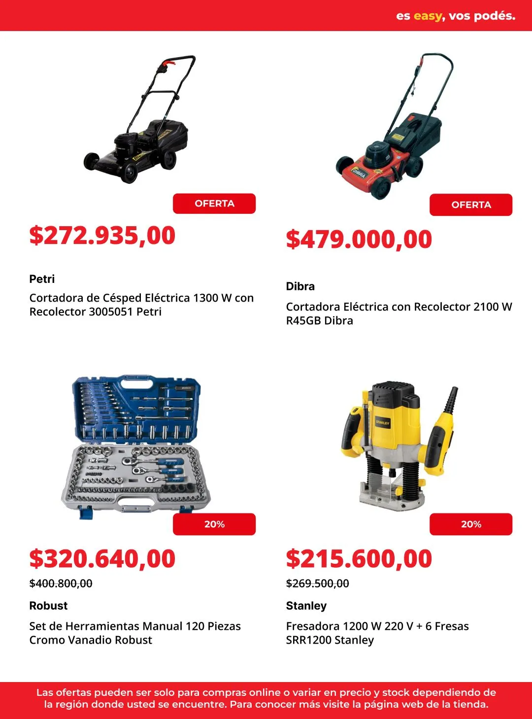 Catálogo de Easy Ofertas 19 de junio al 3 de julio 2026 - Página 4