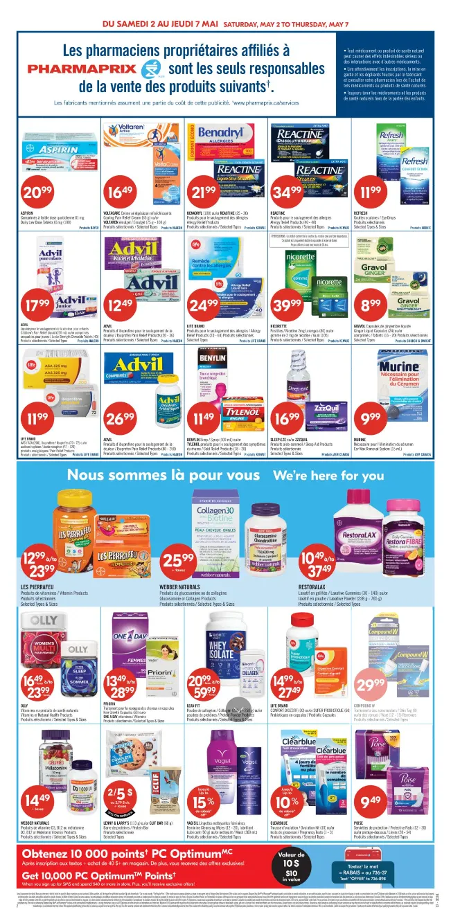 Pharmaprix Sales from May 2 to May 7 2026 - flyer page 5