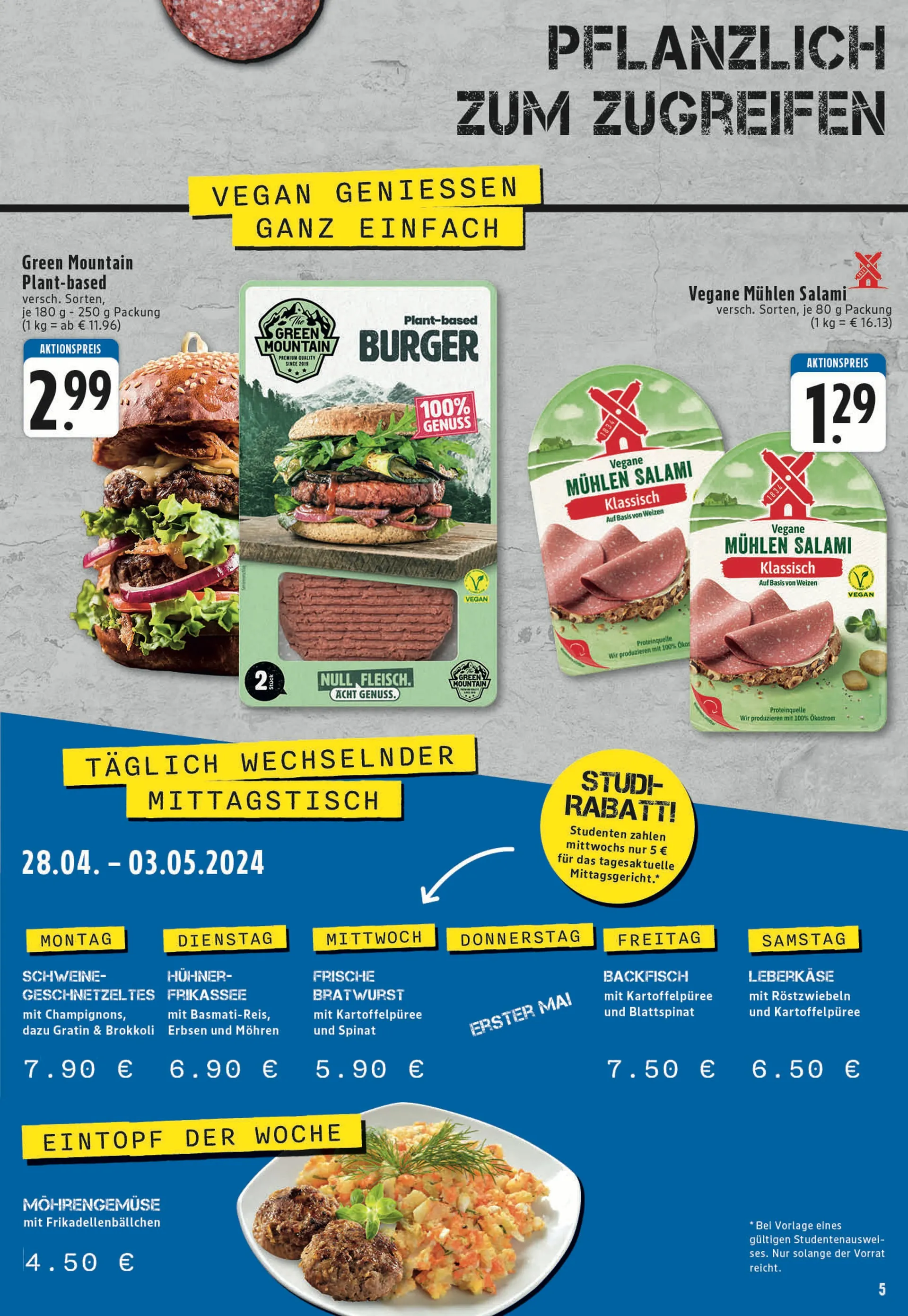 Edeka Prospekt von 28. April bis 3. Mai 2025 - Prospekt seite 5