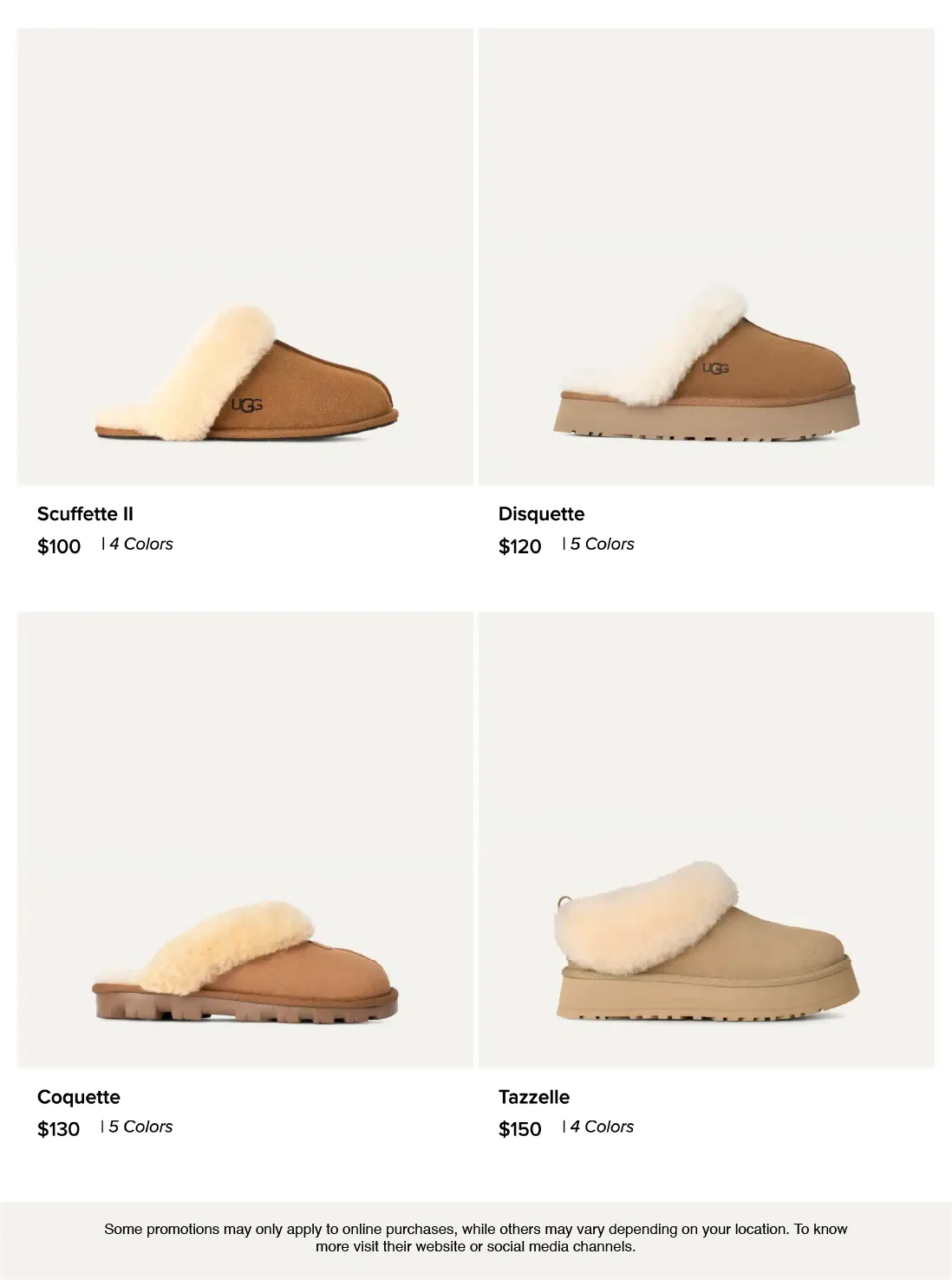 Weekly promotion UGG Sales spanning from December 10 to December 23 2025 - Page 4 for Catalogue 365