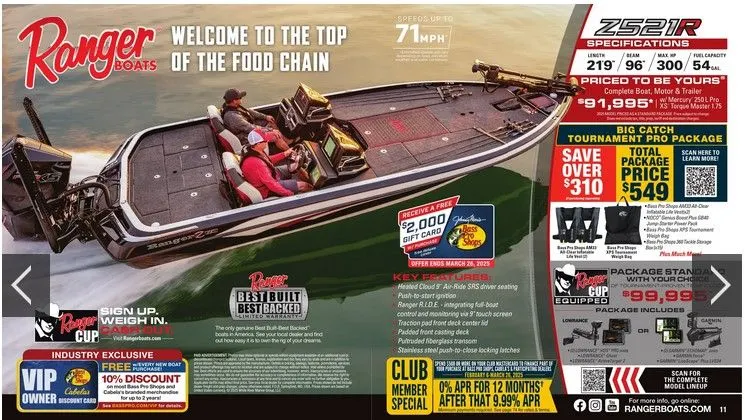 Bass Pro Shops flyers from March 3 to March 31 2025 - flyer page 5