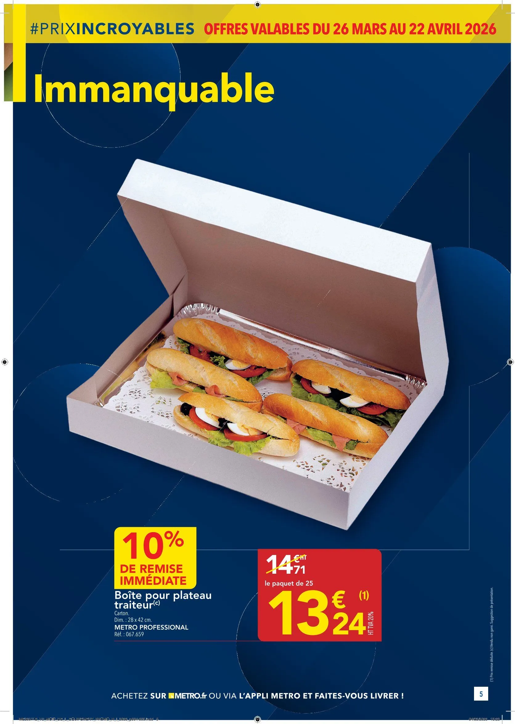 Catalogues Metro FR du 26 mars au 20 mai 2026 - Catalogue page 5