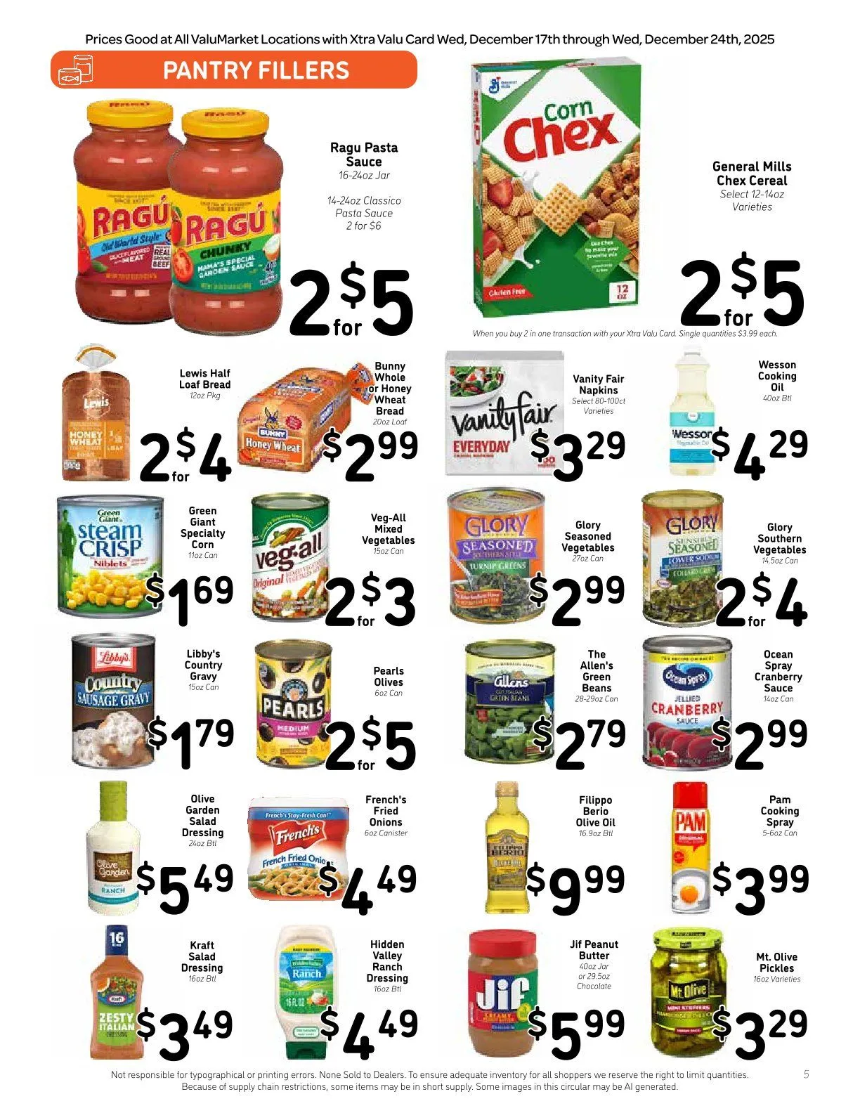 Weekly ad ValuMarket Sales from December 17 to December 24 2025 - Page 5