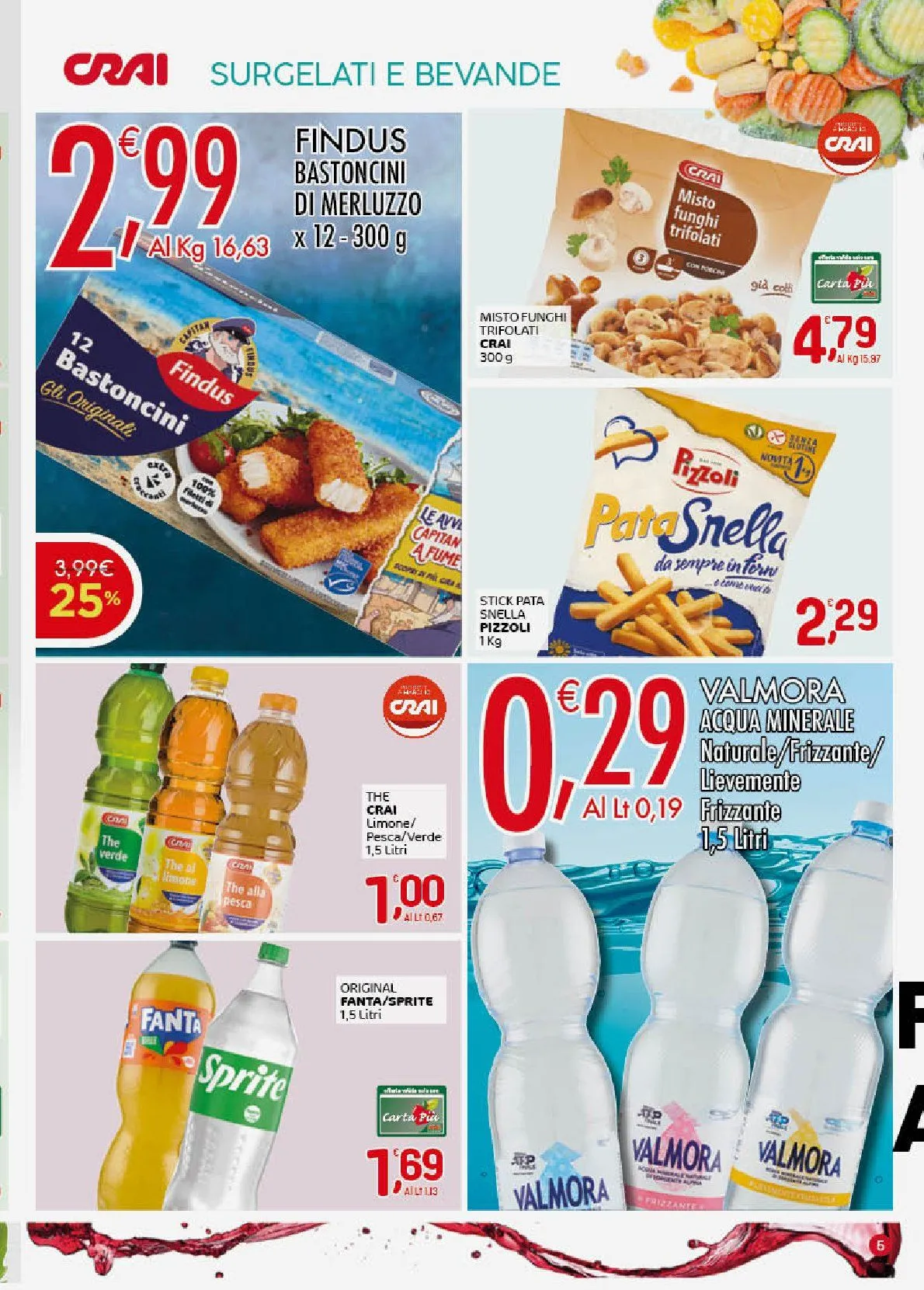 Volantini Crai da 5 febbraio a 15 febbraio di 2026 - Pagina del volantino 5