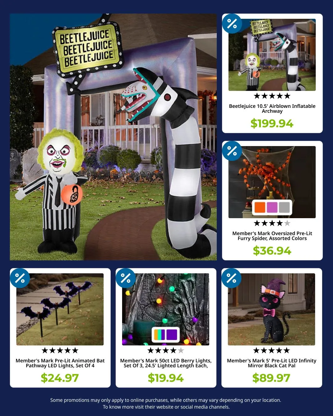 Weekly ad Halloween Decorations from August 14 to September 10 2024 - Page 4