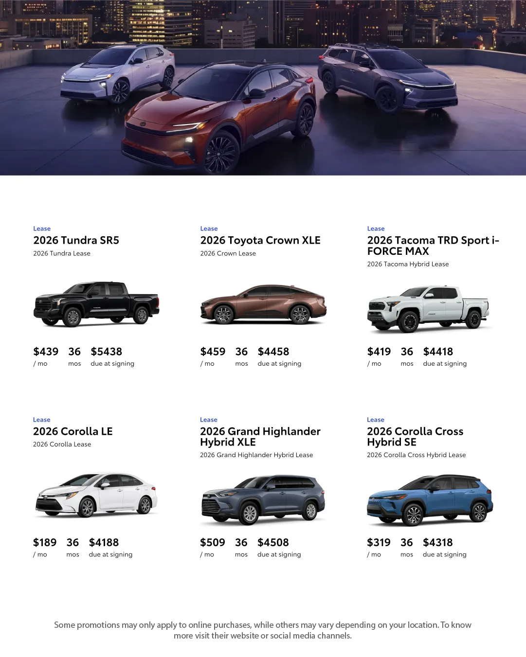 Weekly ad Toyota Sales from May 14 to May 28 2026 - Page 4