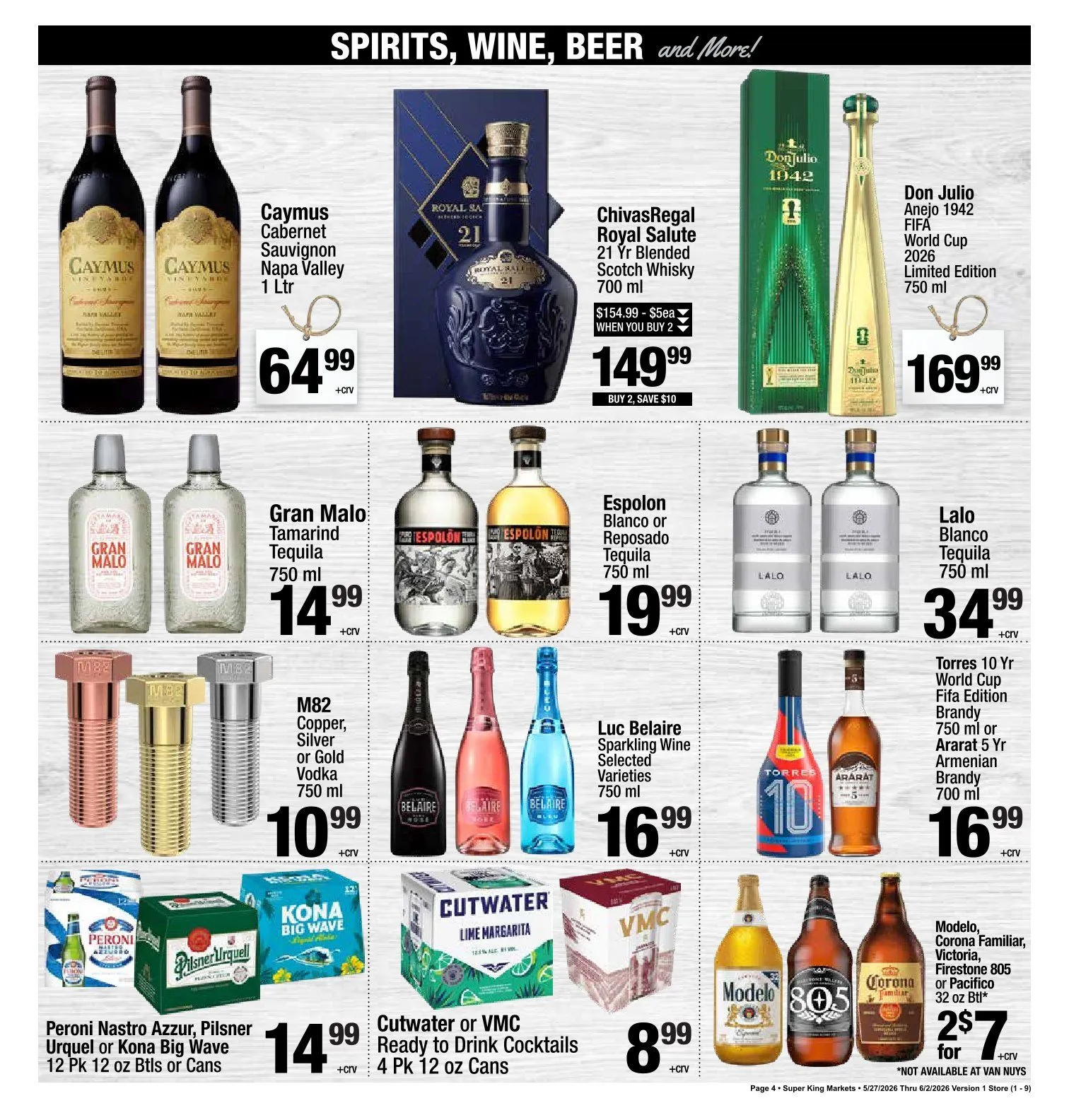 Weekly promotion Super King Markets Sales spanning from May 27 to June 2 2026 - Page 5 for Catalogue 365