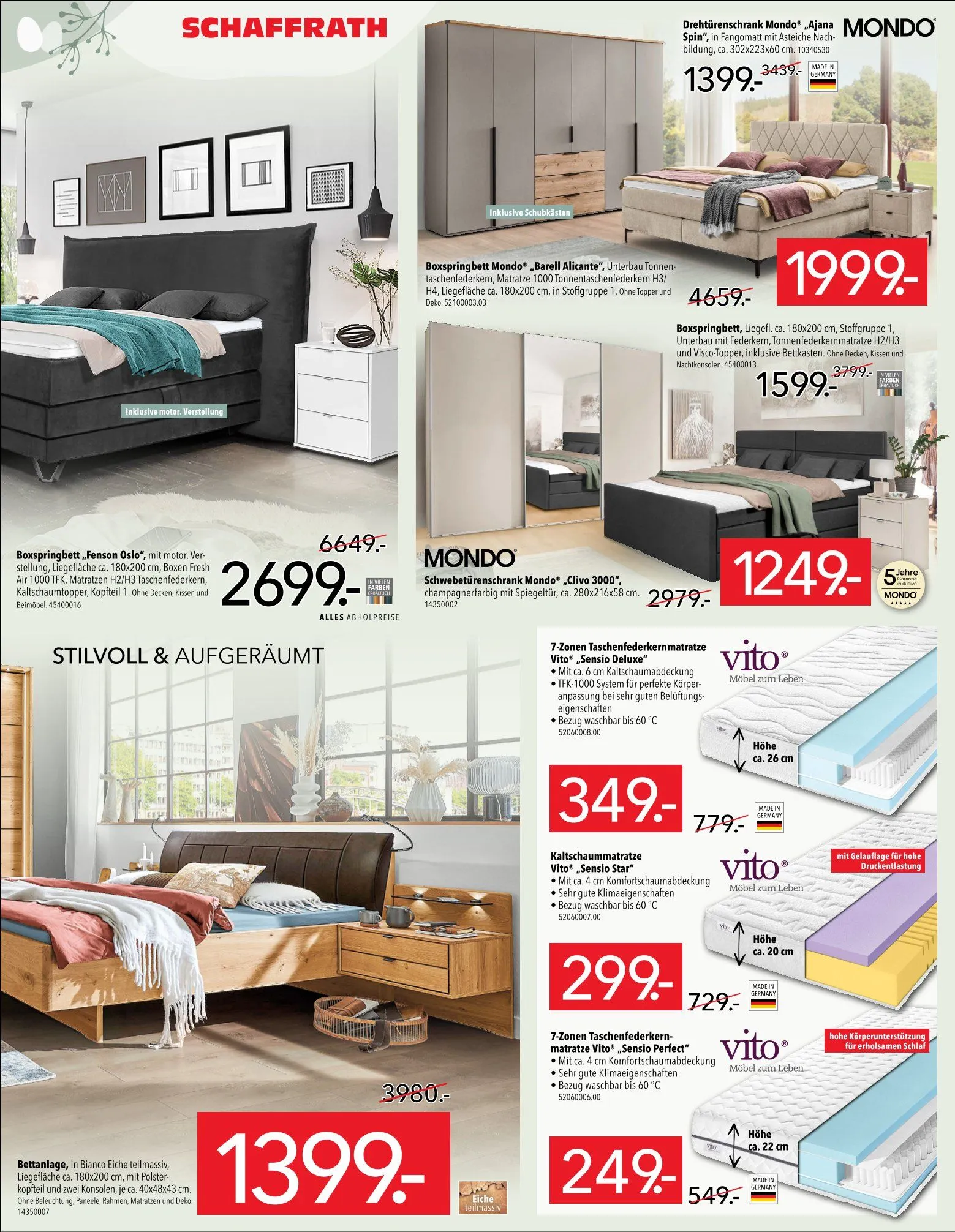 Schaffrath Angebote von 28. März bis 26. April 2025 - Prospekt seite 5