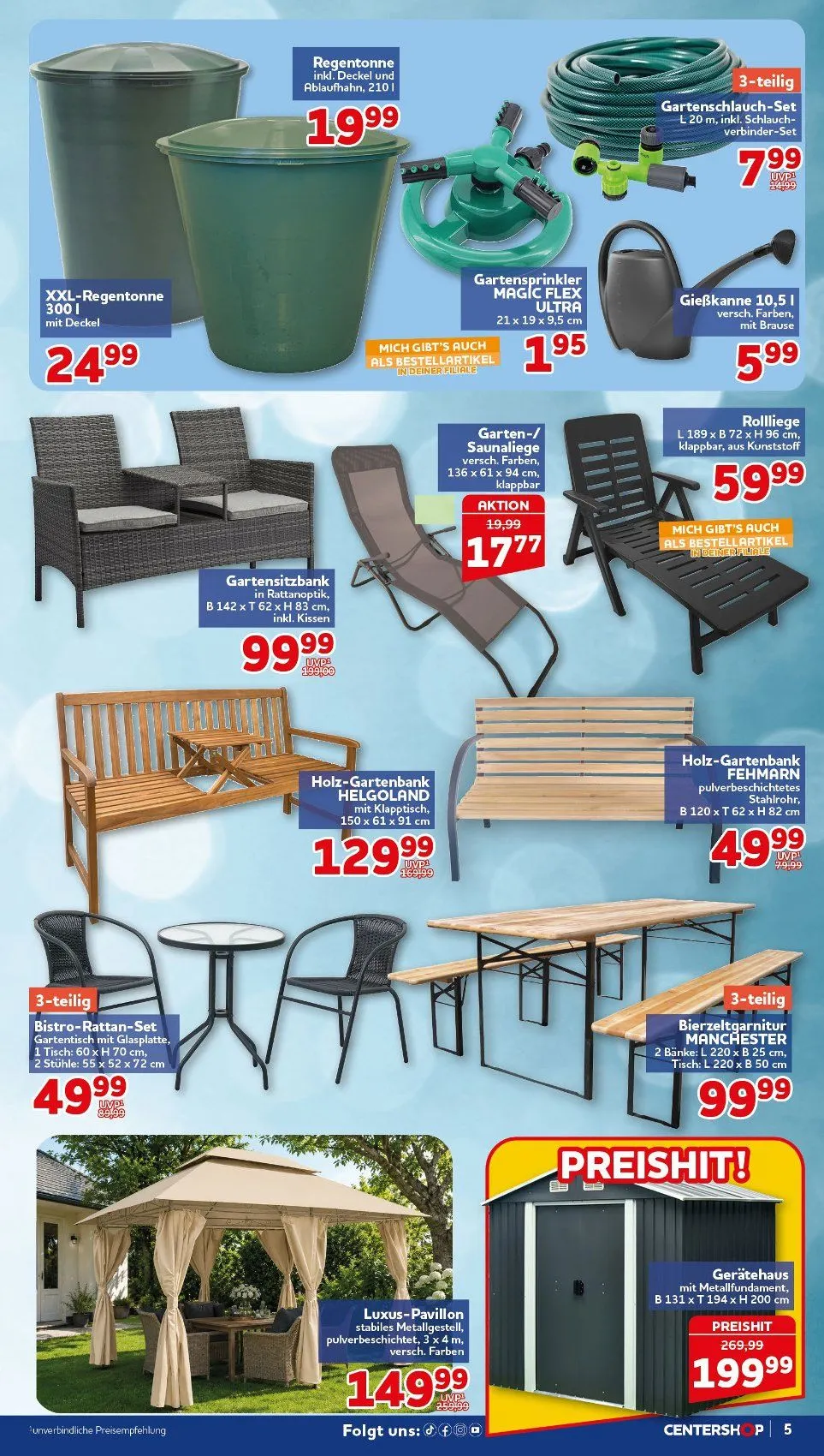 CENTERSHOP Prospekte von 13. Juli bis 18. Juli 2026 - Prospekt seite 5