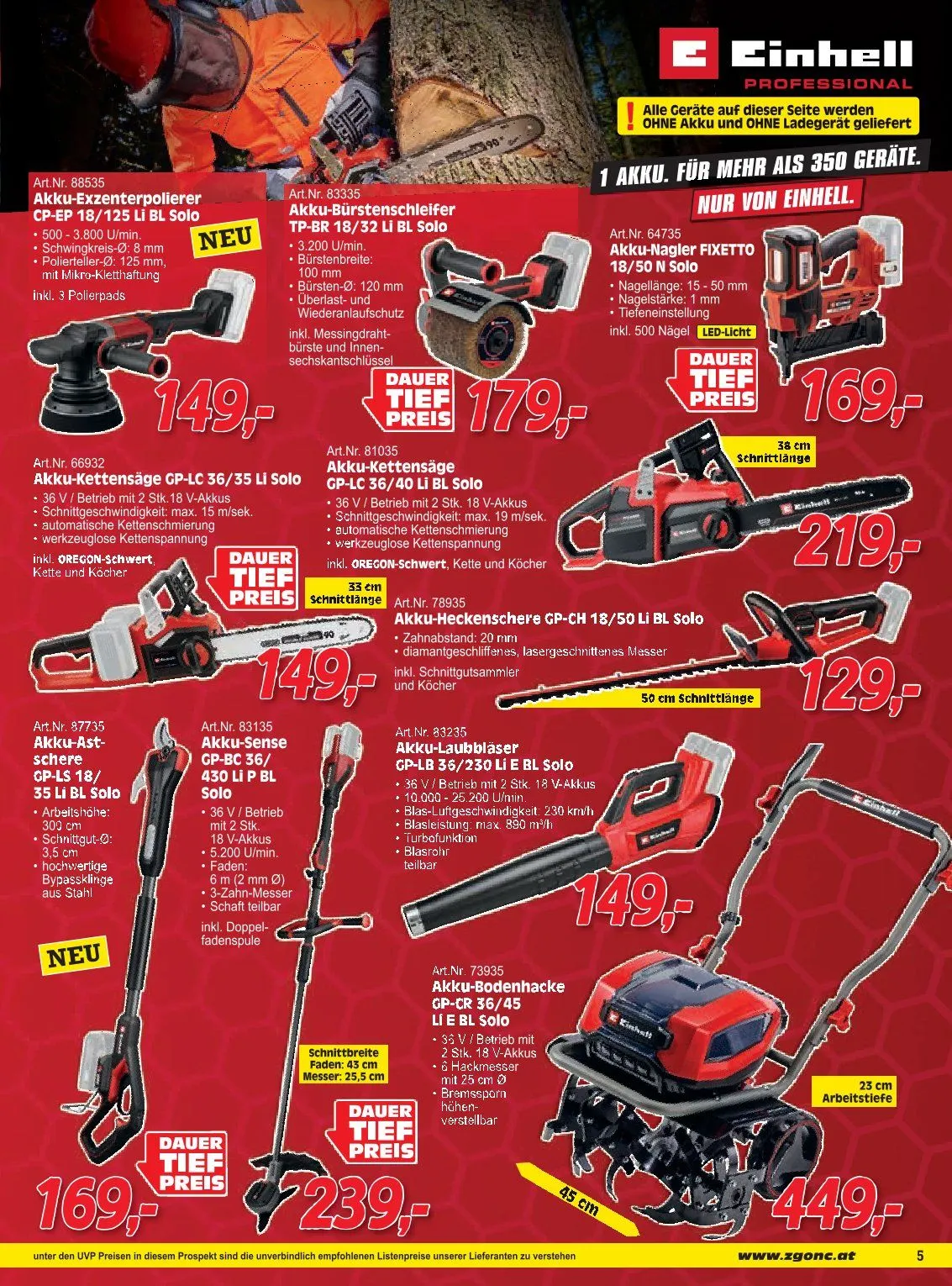 Zgonc Prospekte  von 13. April bis 27. April 2026 - Flugblätt seite  5