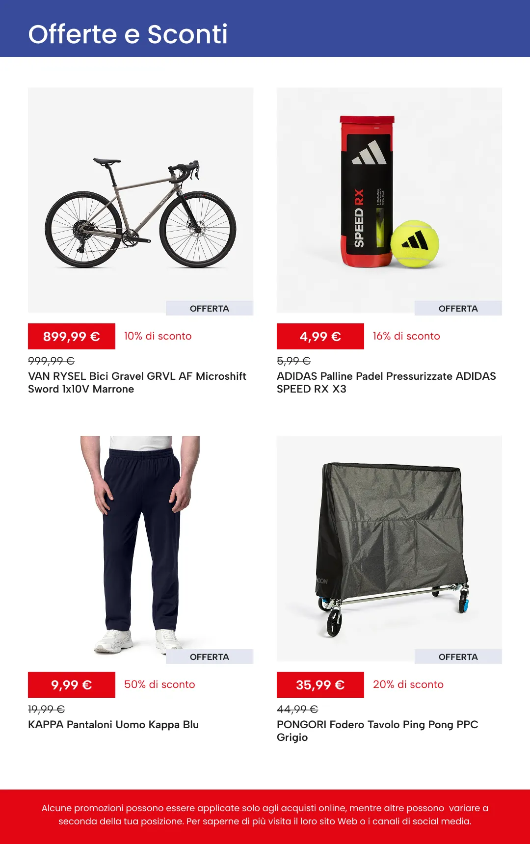 Decathlon Volantino da 17 aprile a 30 aprile di 2026 - Pagina del volantino 5