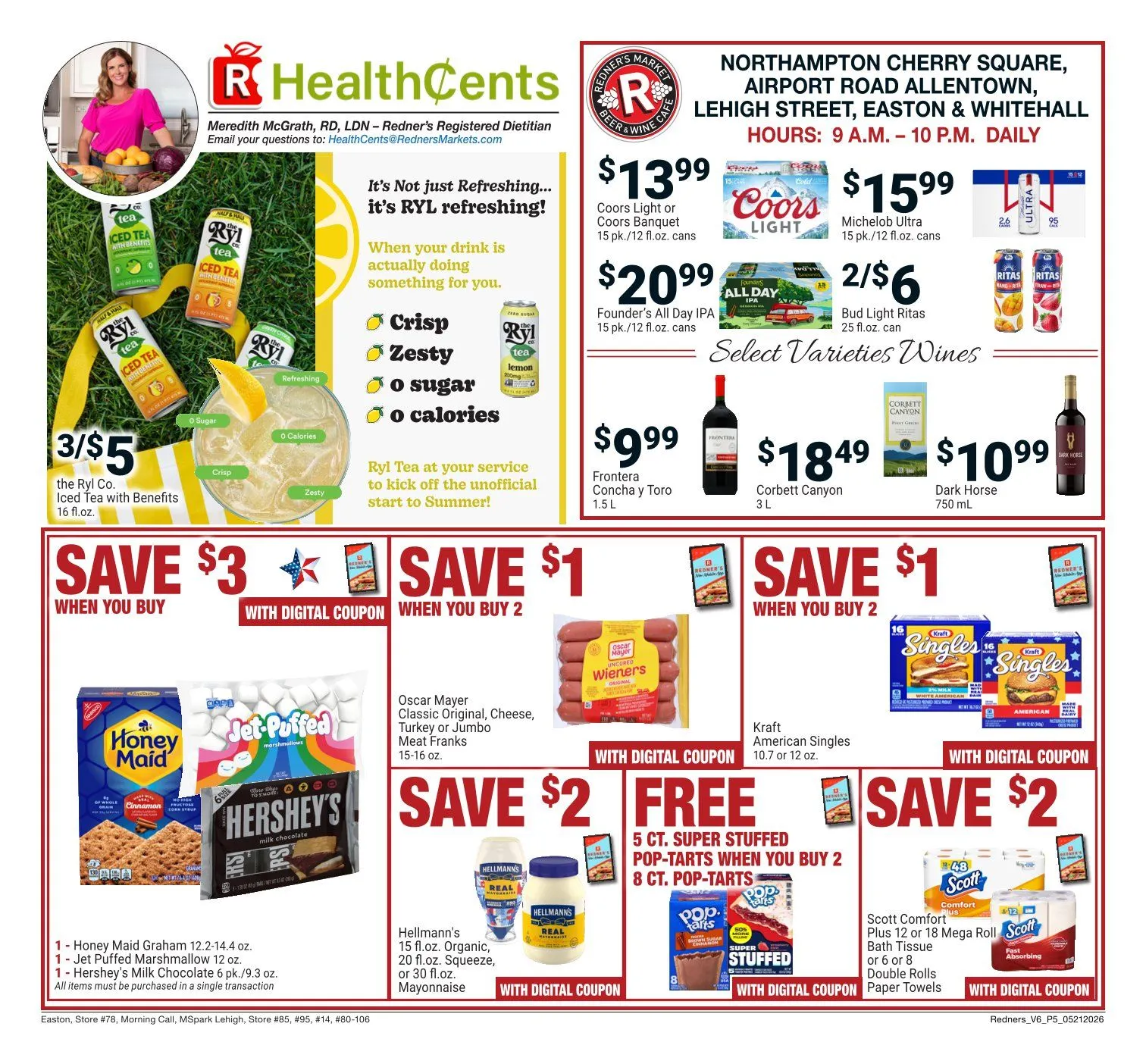 Weekly ad Redner's Market Sales from May 21 to May 27 2026 - Page 5