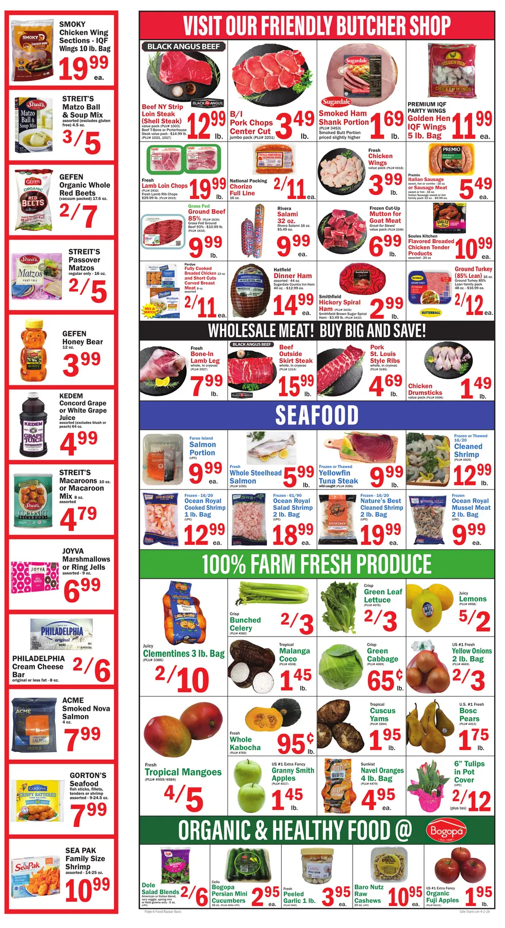 Weekly promotion Food Bazaar Sales spanning from April 2 to April 8 2026 - Page 5 for Catalogue 365