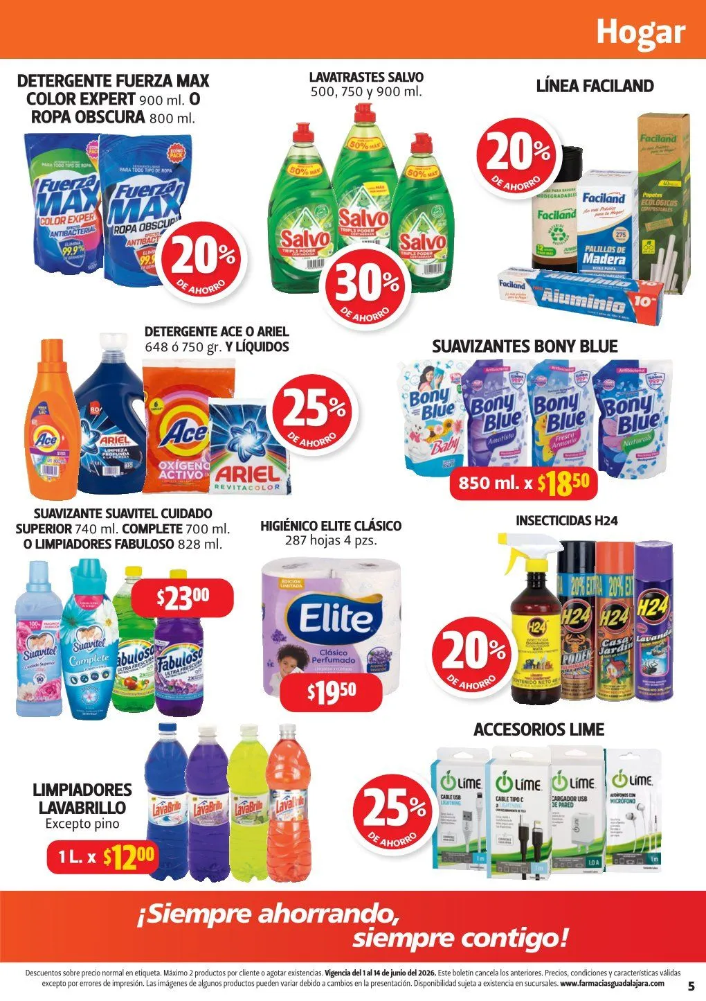 Catálogo de Farmacia Guadalajara 1 de junio al 14 de junio 2026 - Pagina 6