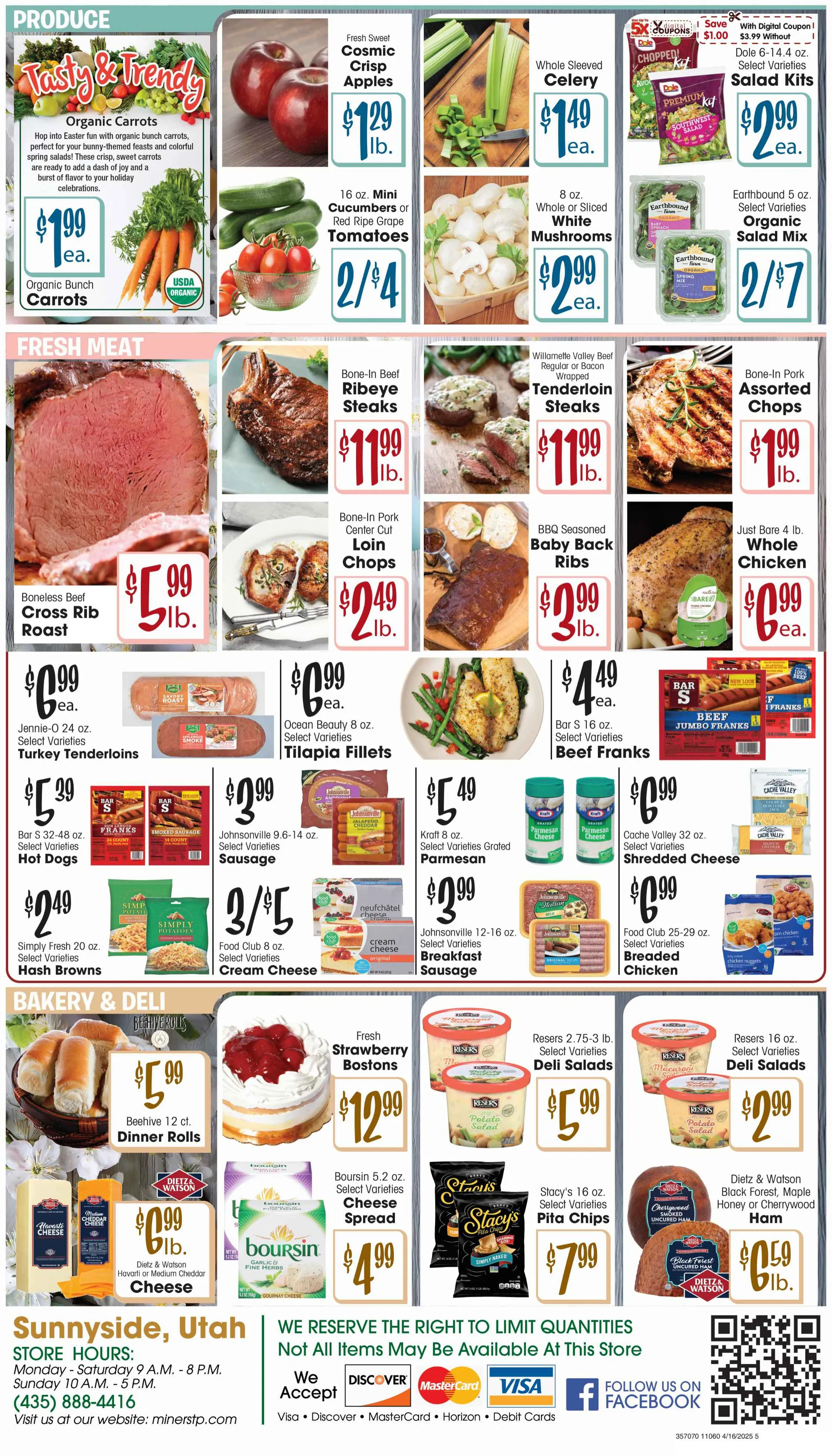 Weekly ad Miner’s County Market Deals from April 17 to April 22 2025 - Page 5
