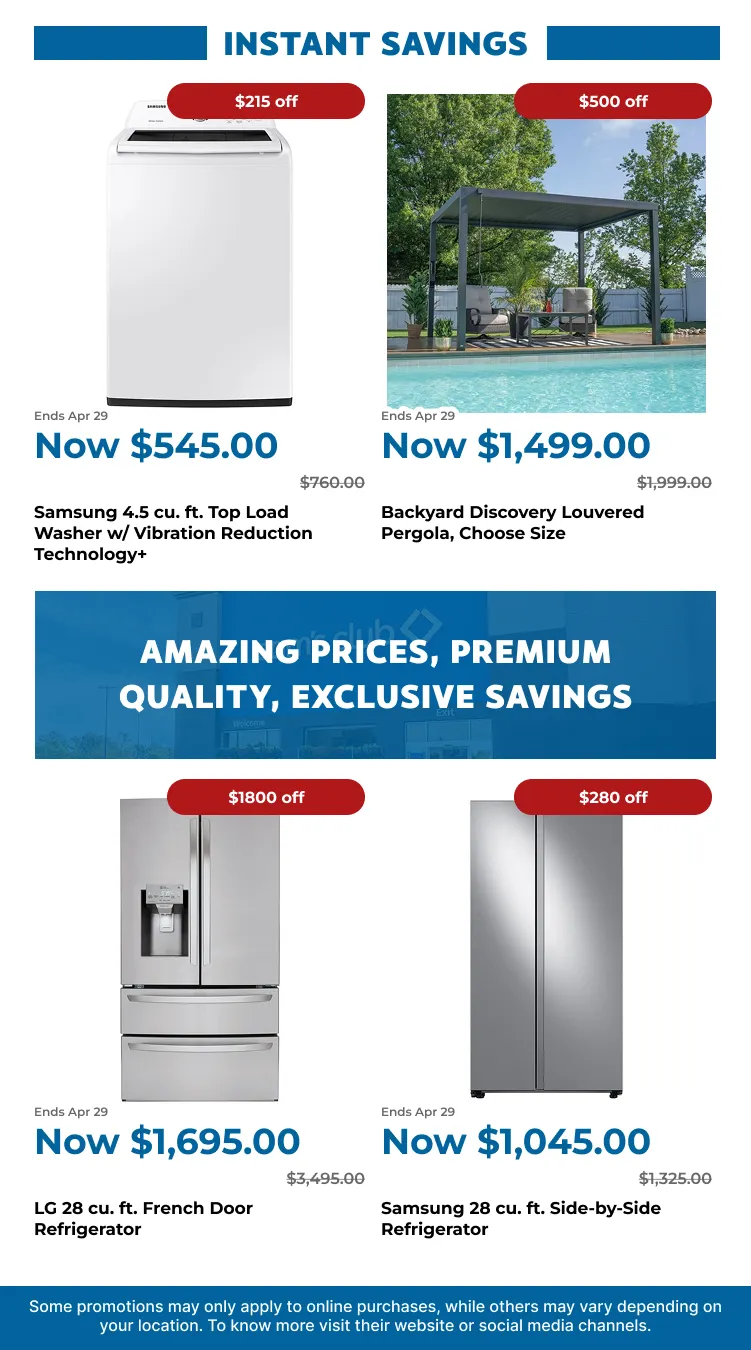 Weekly ad  Sam's Club Sales from April 14 to May 3 2026 - Page 5
