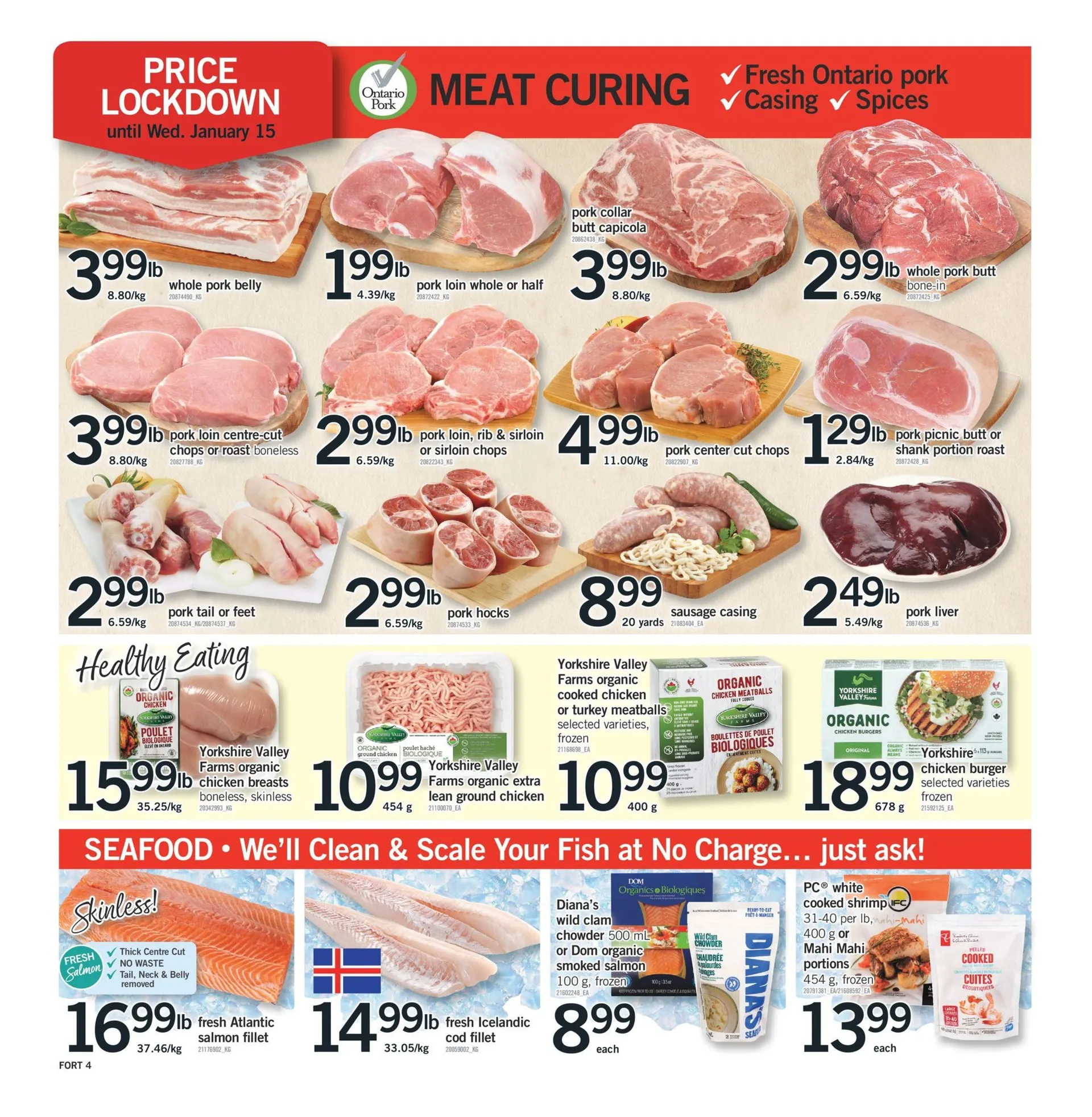 Fortinos Sales from January 9 to January 15 2025 - flyer page 4