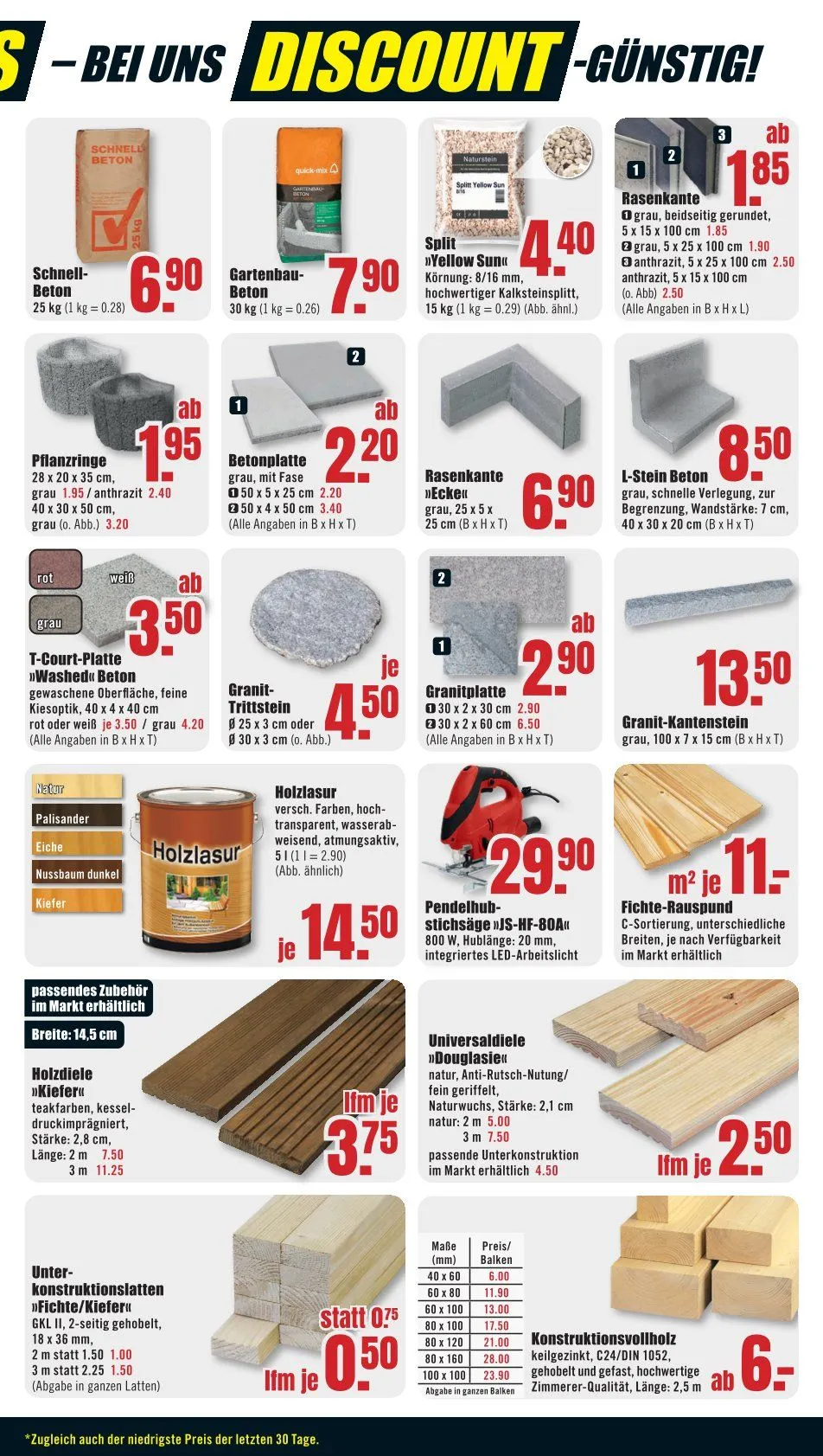 B1 Discount Baumarkt Prospekte von 10. Mai bis 16. Mai 2025 - Prospekt seite 5